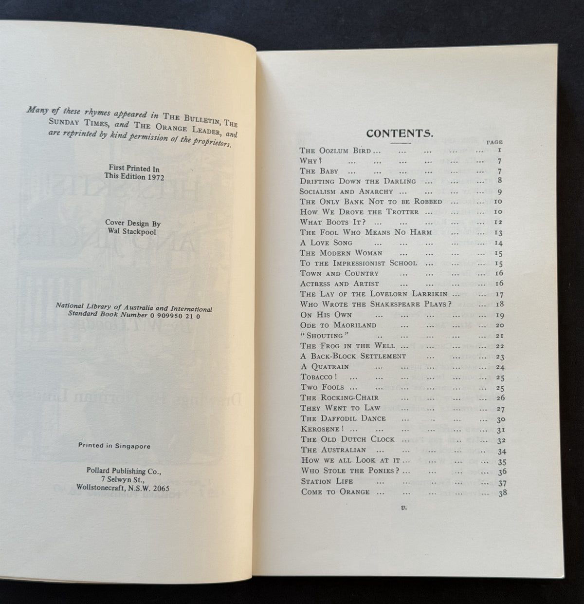 Famous Australian Poetry Classics: Hits! Skits! and Jingles! by W.T. Goodge
