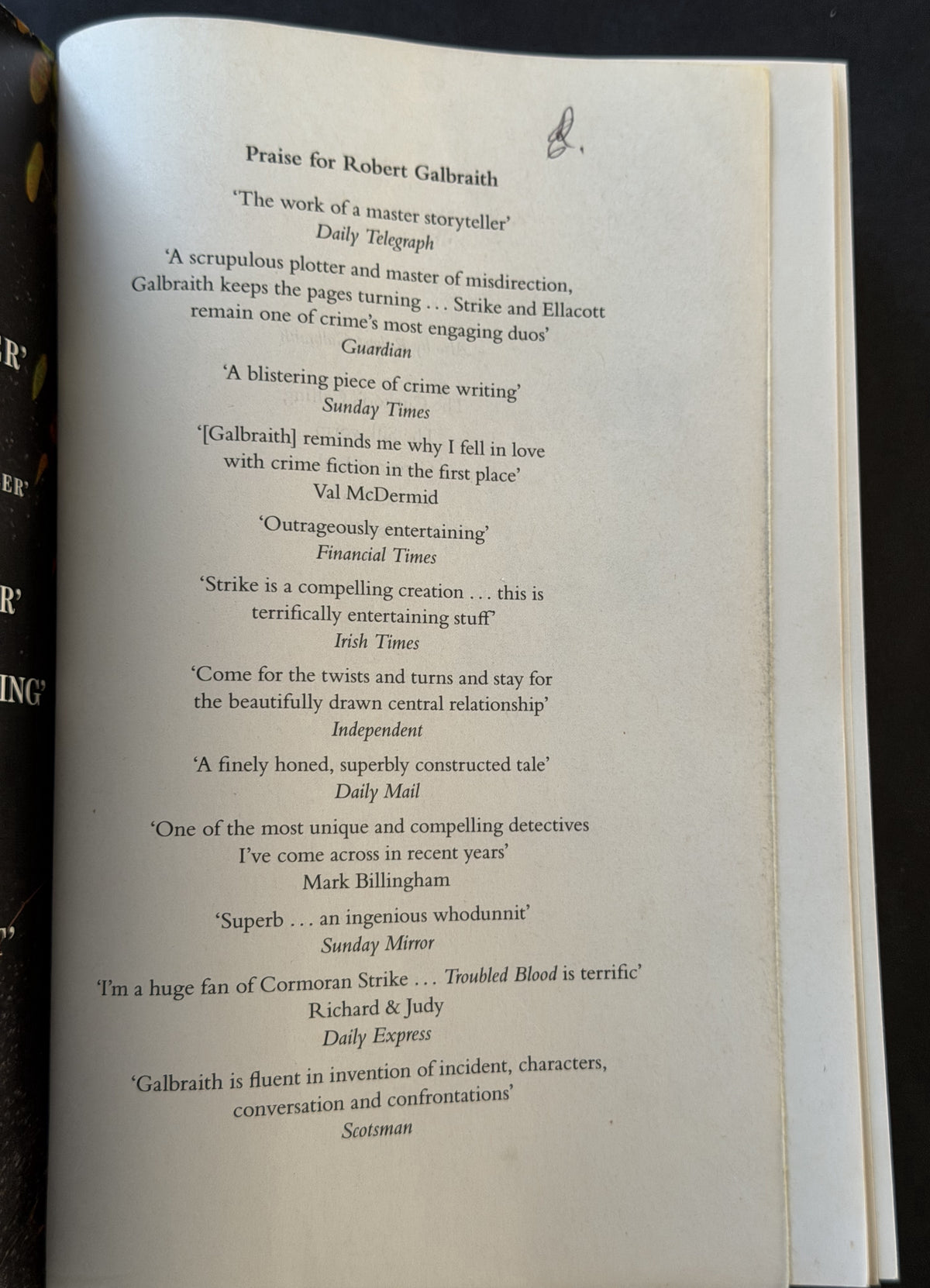 Ink Black Heart by J. K. Rowling