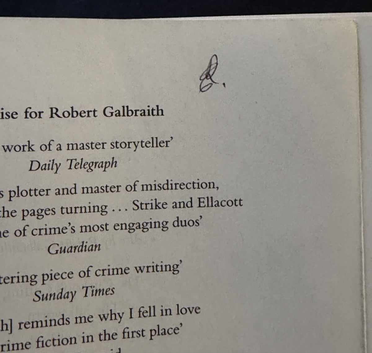 Ink Black Heart by J. K. Rowling