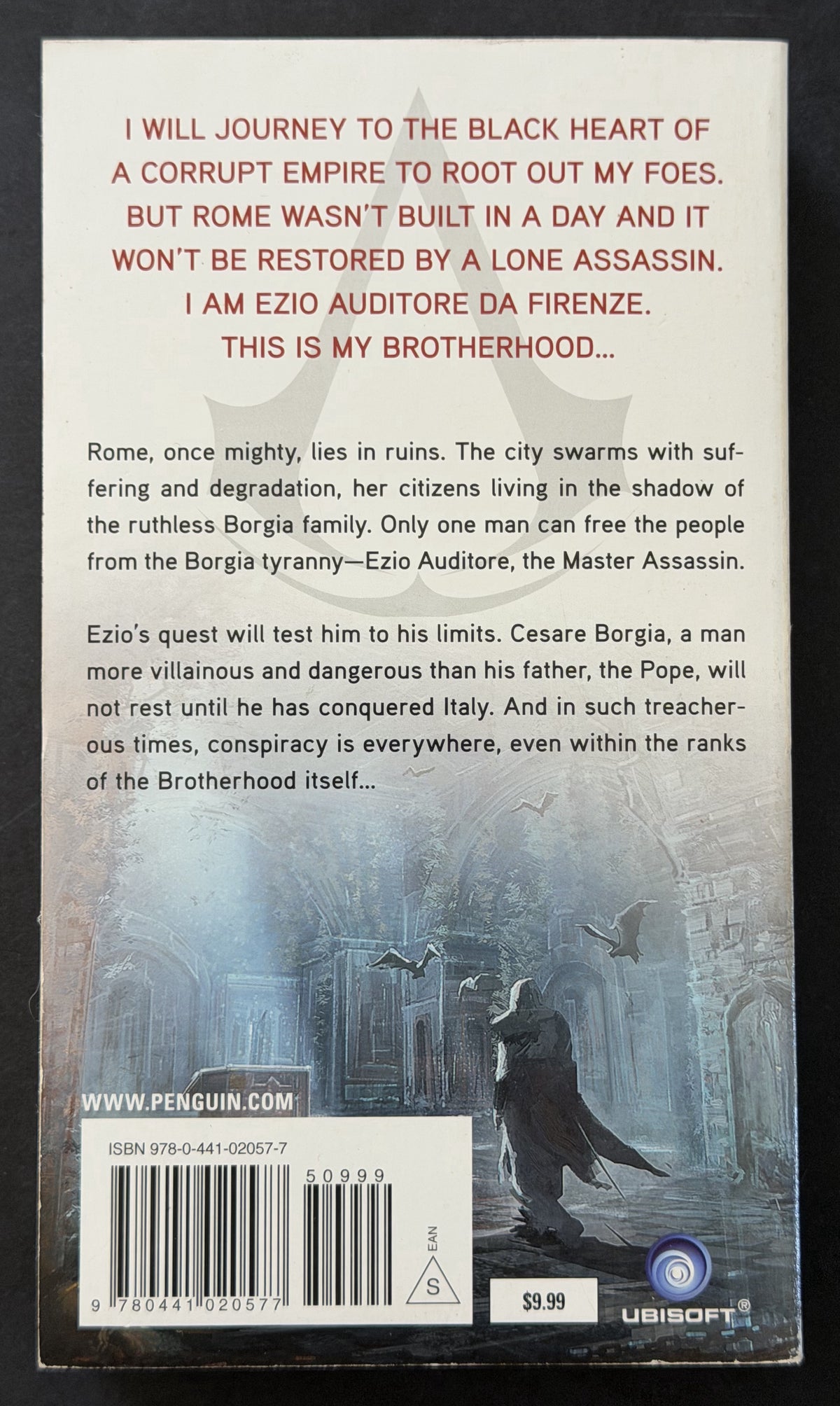 Assassin's Creed: Brotherhood by Oliver Bowden
