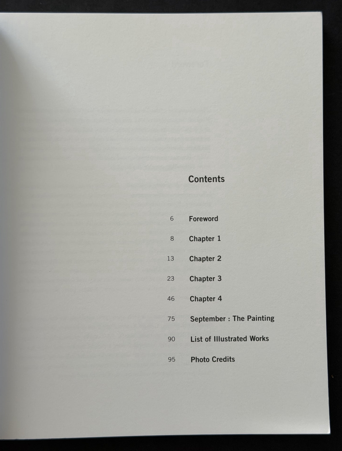 September by Robert Storr