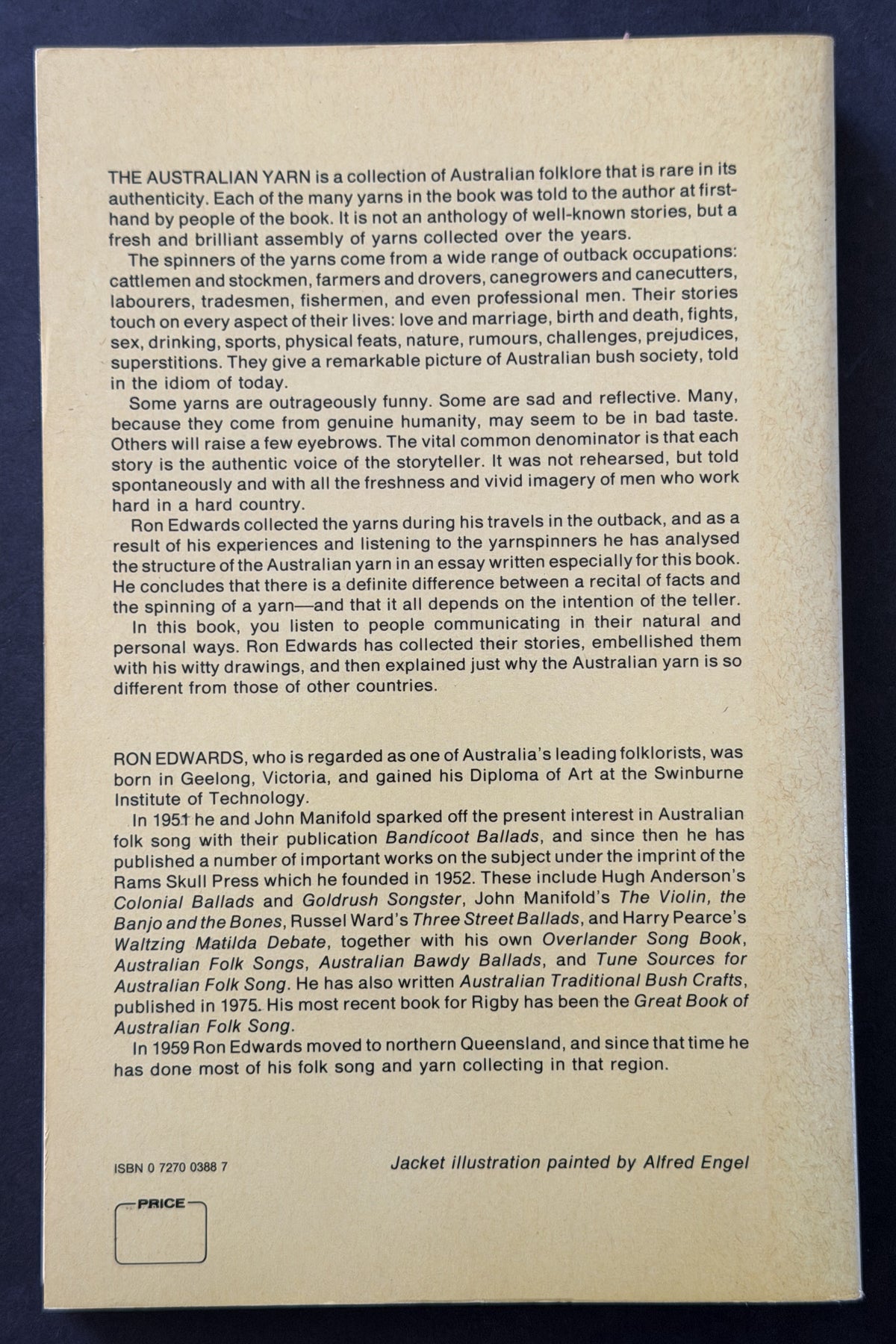 The Australian yarn by Edwards, Ron