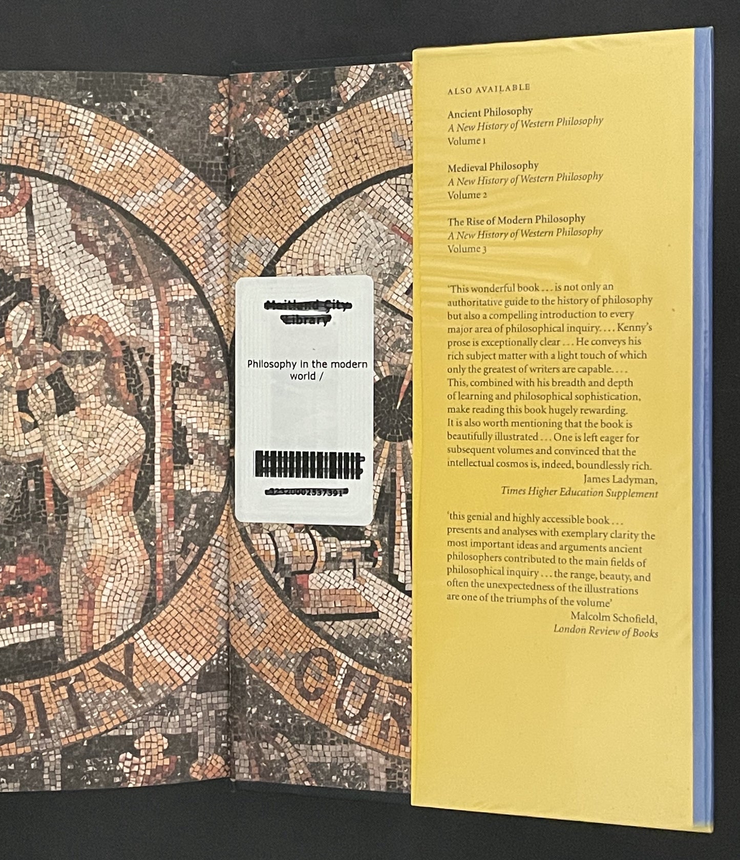 Philosophy in the Modern World by Anthony Kenny