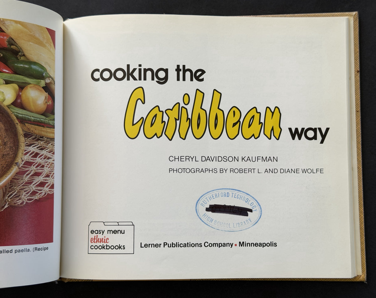 Cooking the Caribbean way by Cheryl Davidson Kaufman