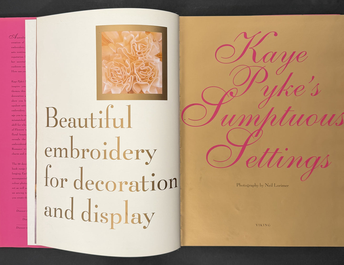 Kaye Pyke's Sumptuous Settings by Kaye Pyke