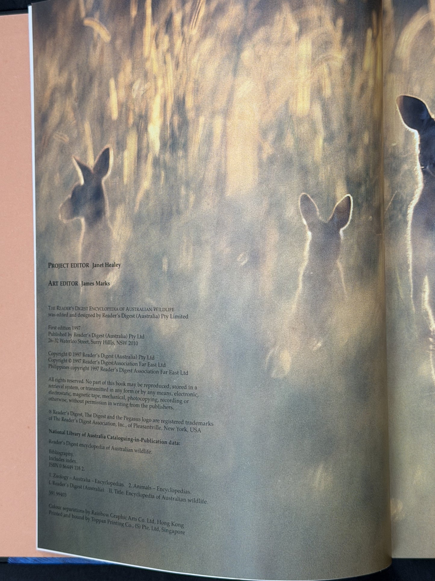 Encyclopedia of Australian Wildlife by Reader's Digest