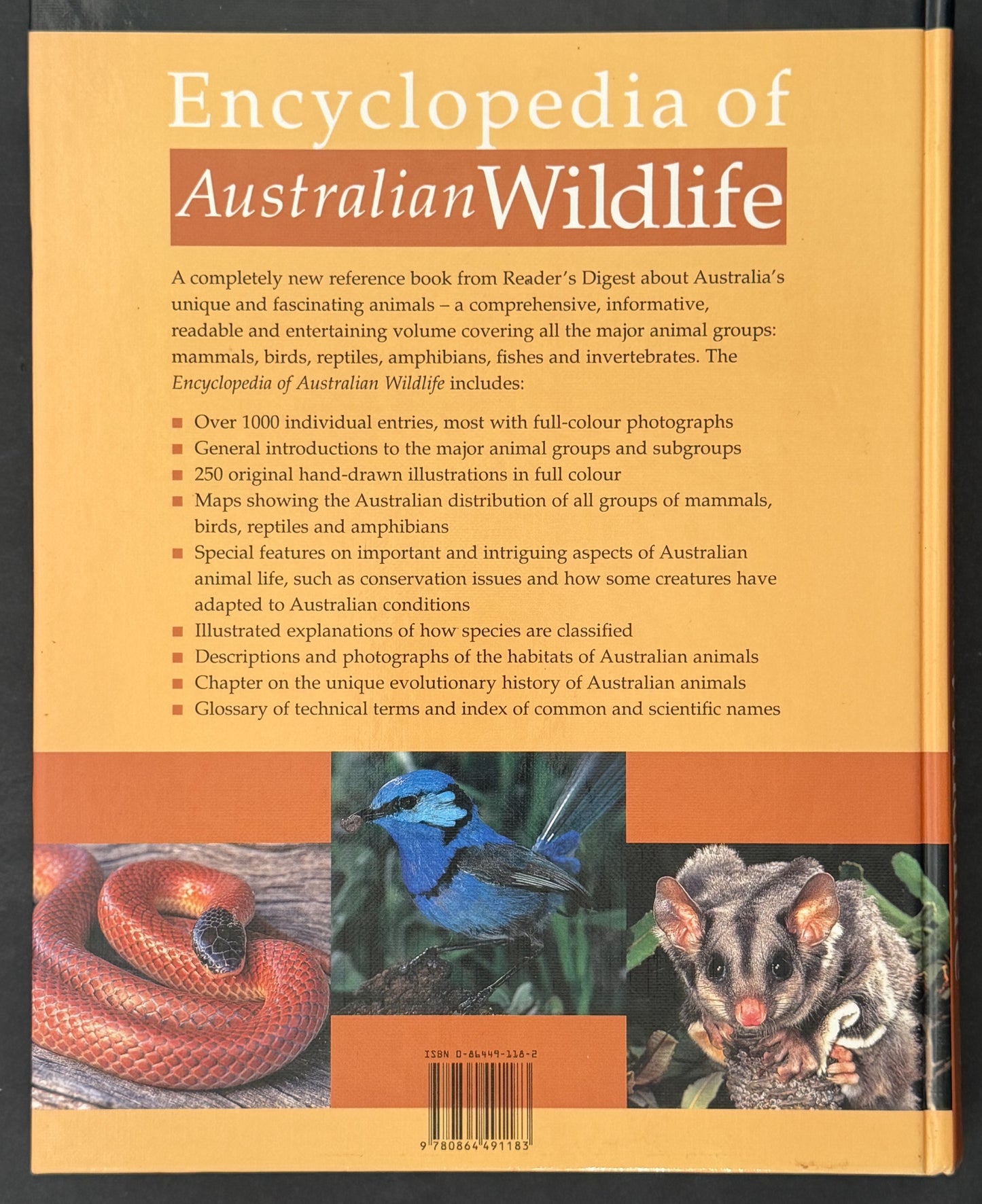 Encyclopedia of Australian Wildlife by Reader's Digest