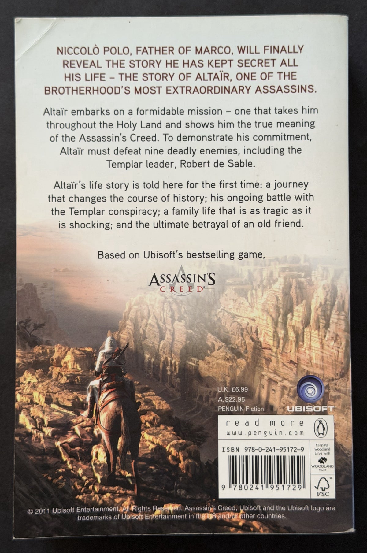Assassin's creed by Oliver Bowden