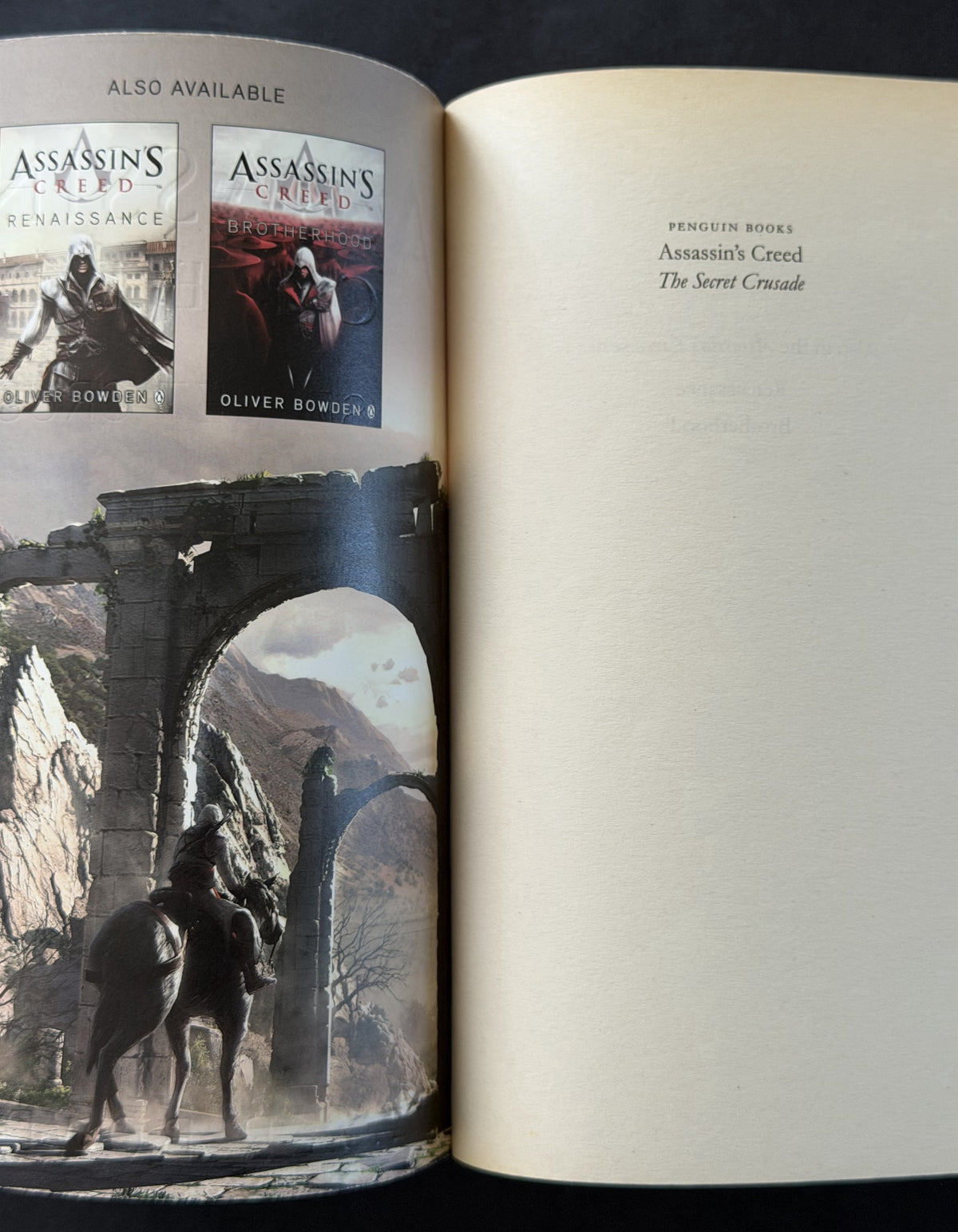 Assassin's creed by Oliver Bowden