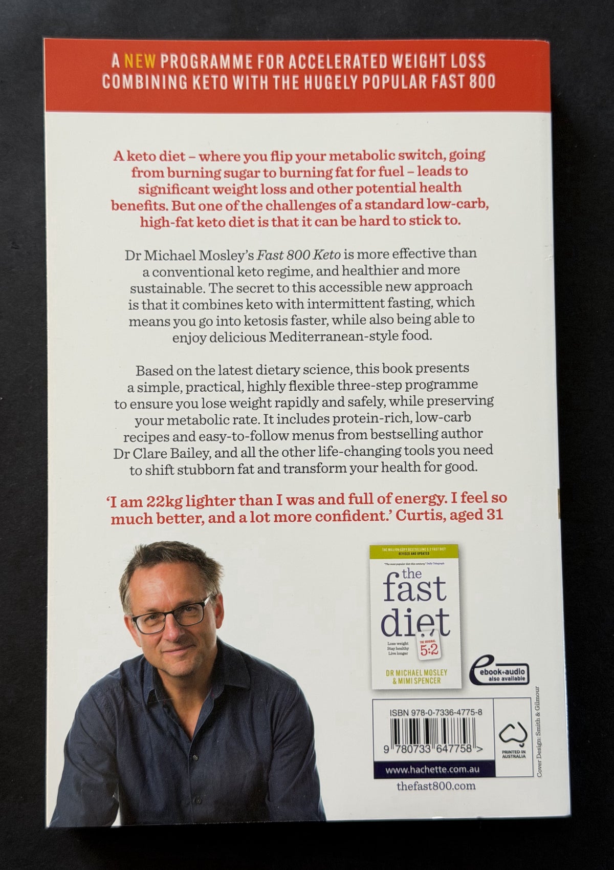 The Fast 800 Keto by Dr Michael Mosley