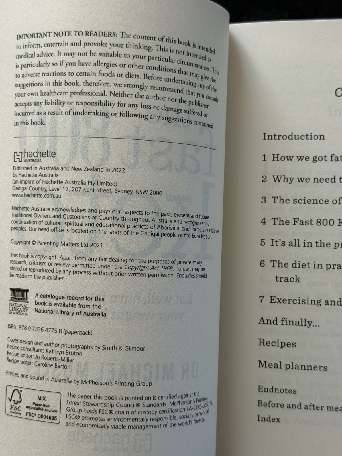 The Fast 800 Keto by Dr Michael Mosley