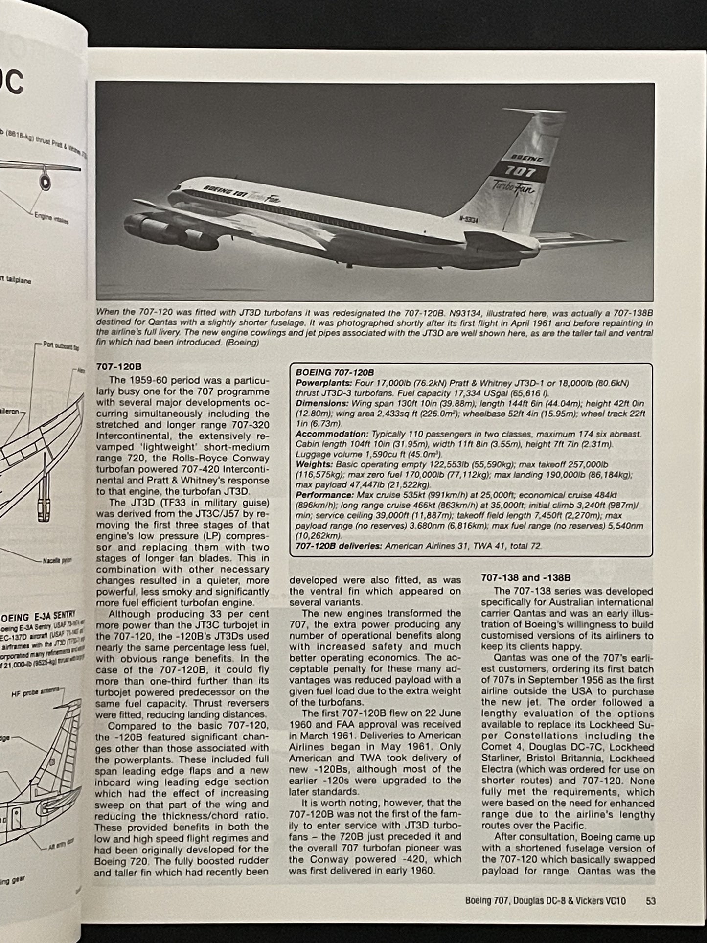 Boeing 707, Douglas DC-8 & Vickers VC10 by Stewart Wilson