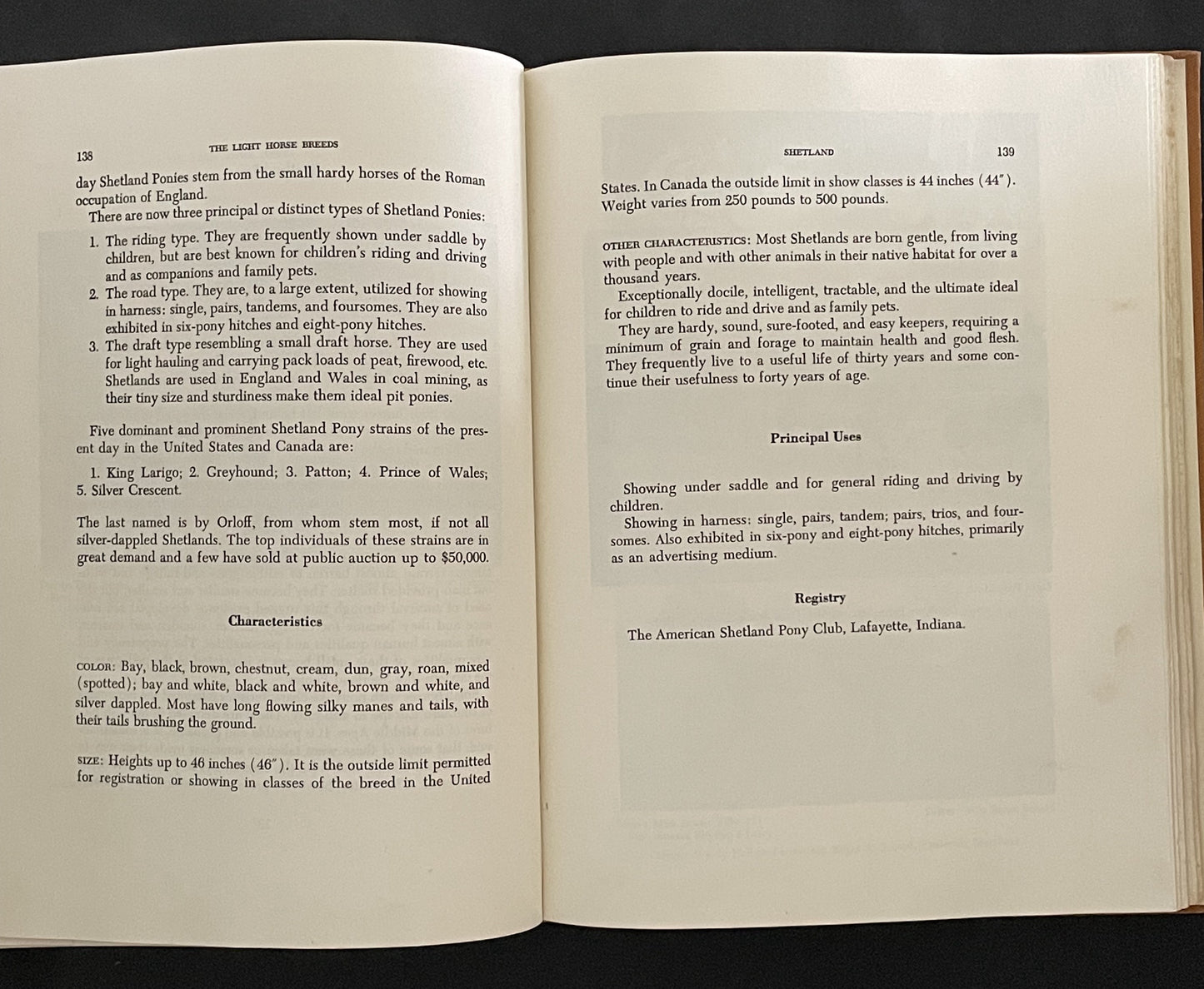 The Light Horse Breeds by John W. Patten