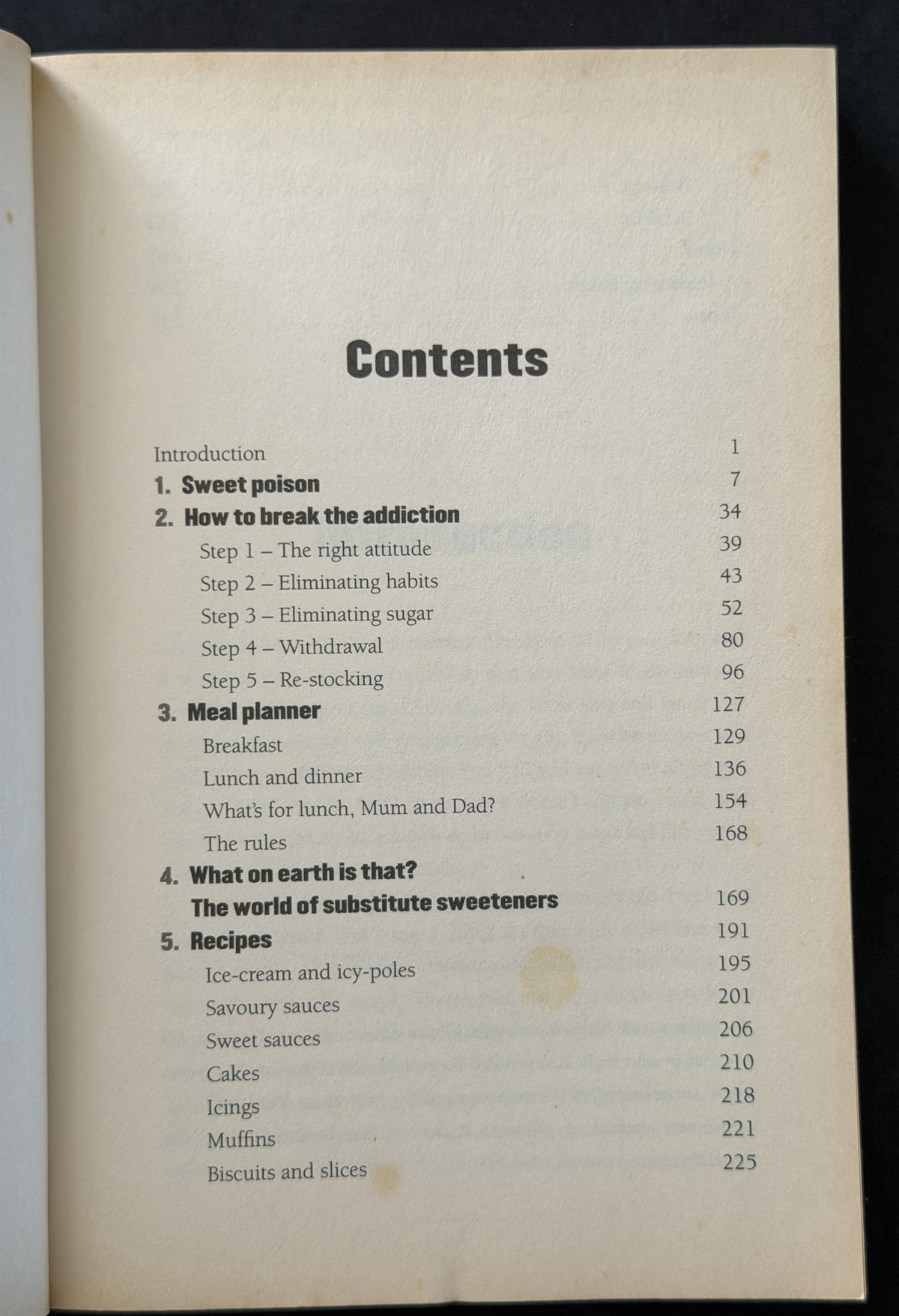 The sweet poison quit plan by David Gillespie