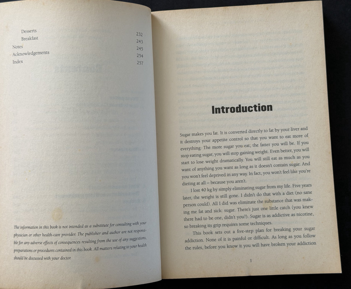 The sweet poison quit plan by David Gillespie