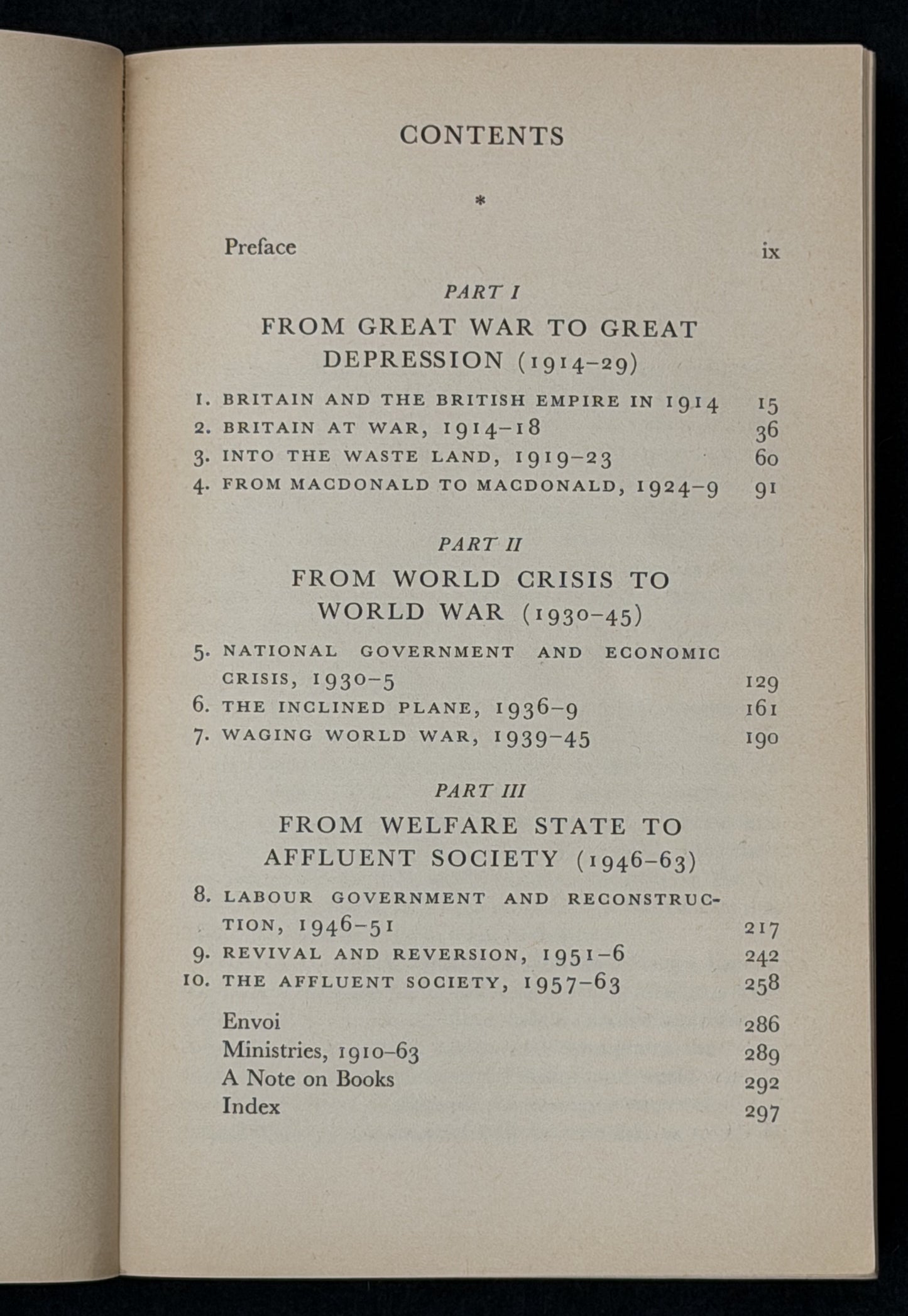 England in the Twentieth Century by David Thomson