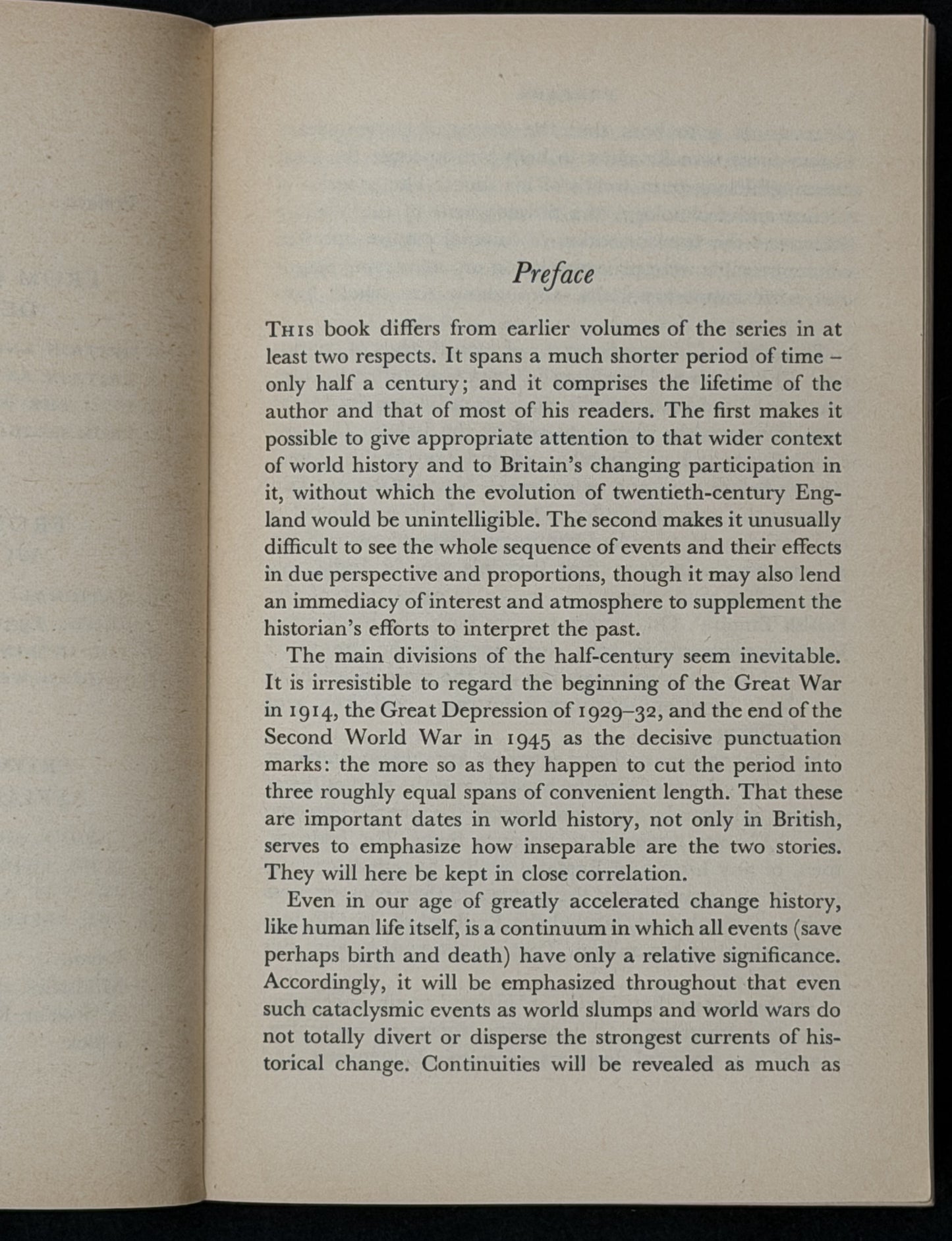 England in the Twentieth Century by David Thomson