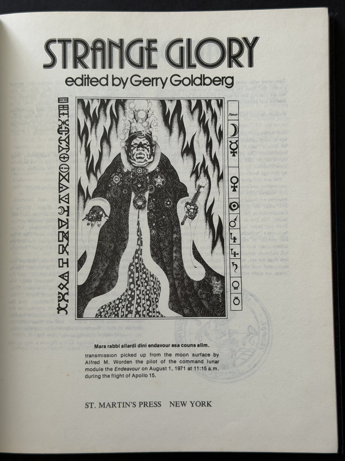 Strange glory by Gerry Goldberg