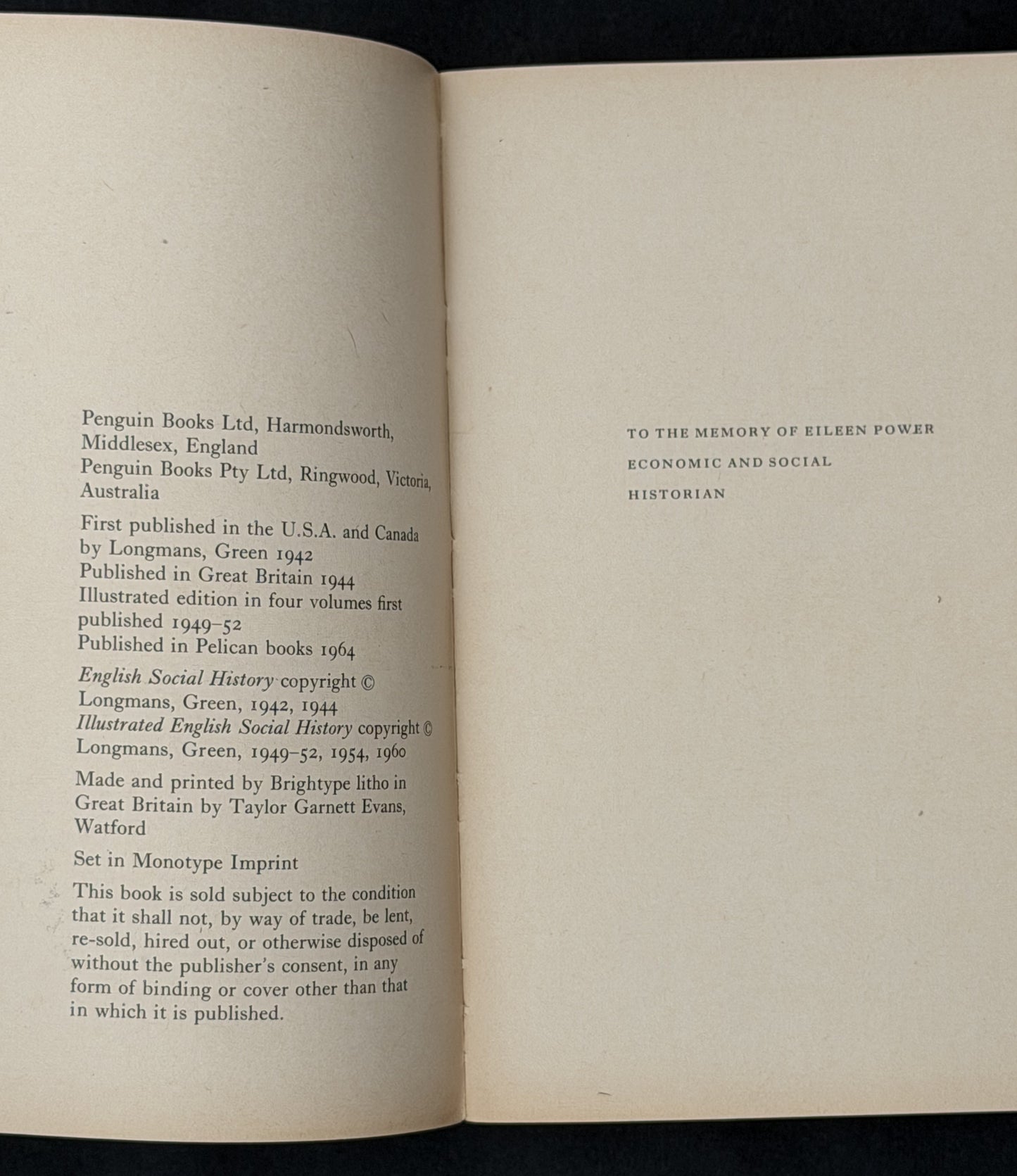 Illustrated English Social History: 3 by G. M. Trevelyan