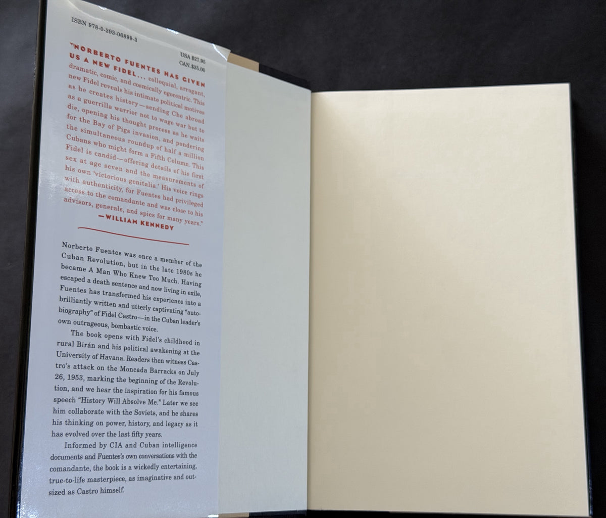 The autobiography of Fidel Castro by Norberto Fuentes
