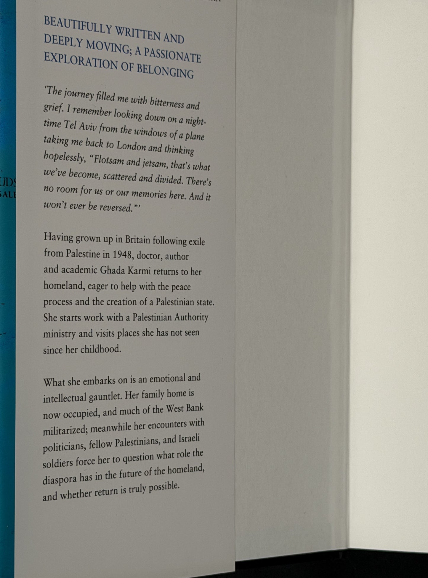 Return: A Palestinian Memoir - Palestine