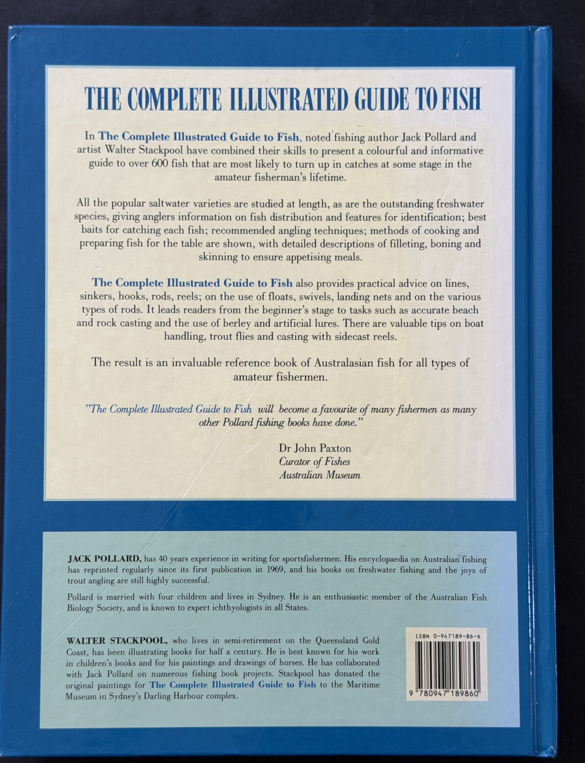 The Complete Illustrated Guide to Fish by Jack Pollard
