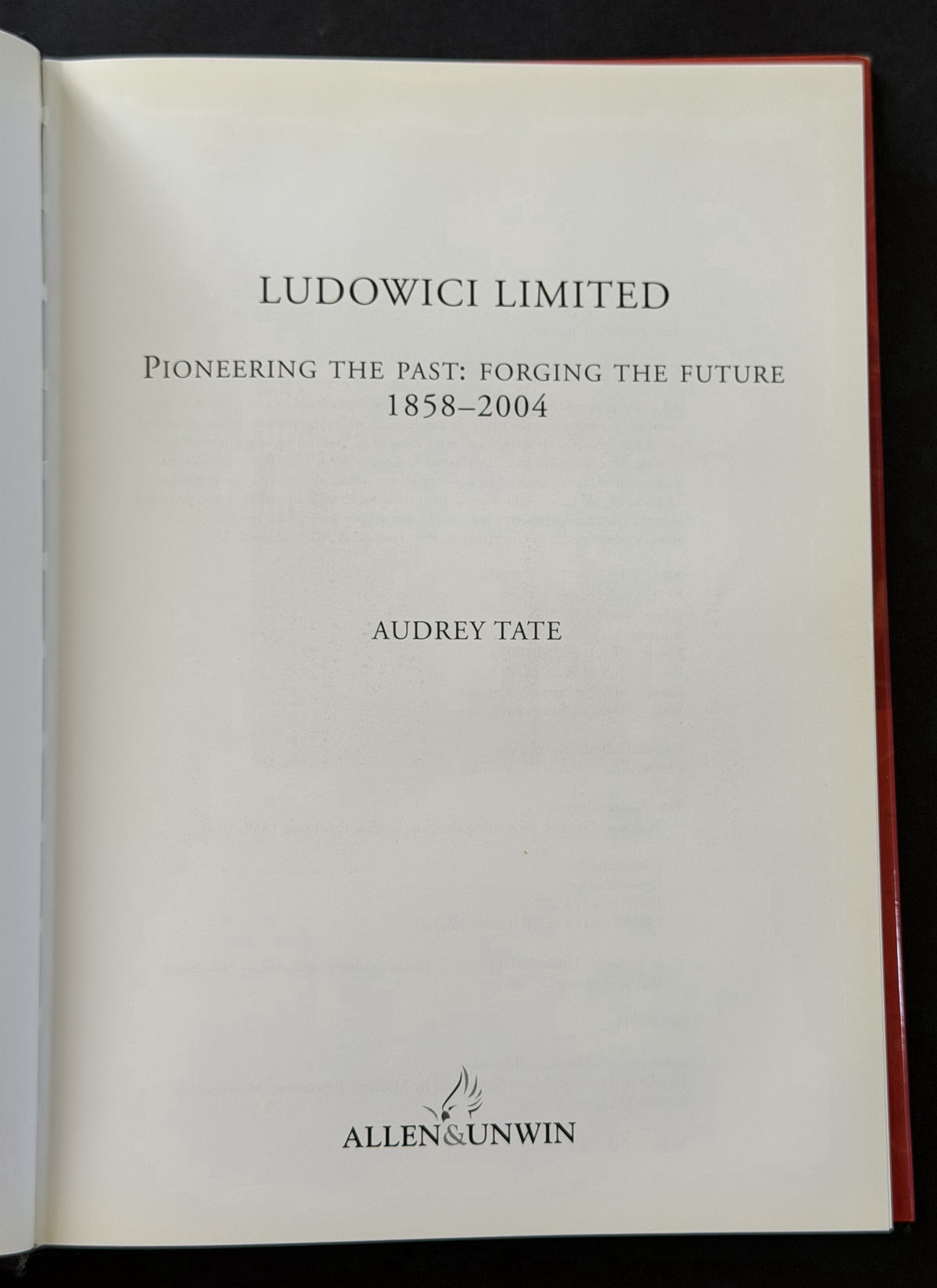 Ludowici Limited by Audrey Tate