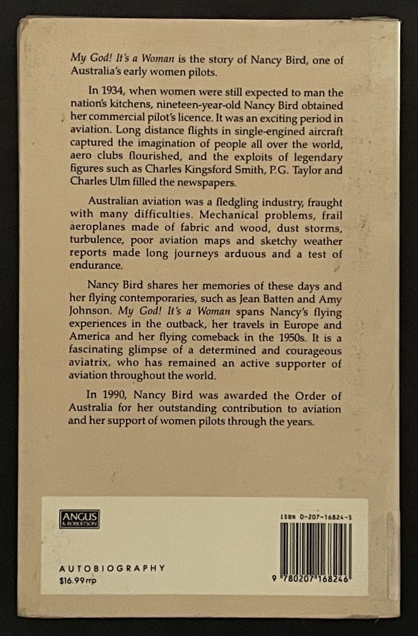 My God! It's a Woman by Nancy Bird