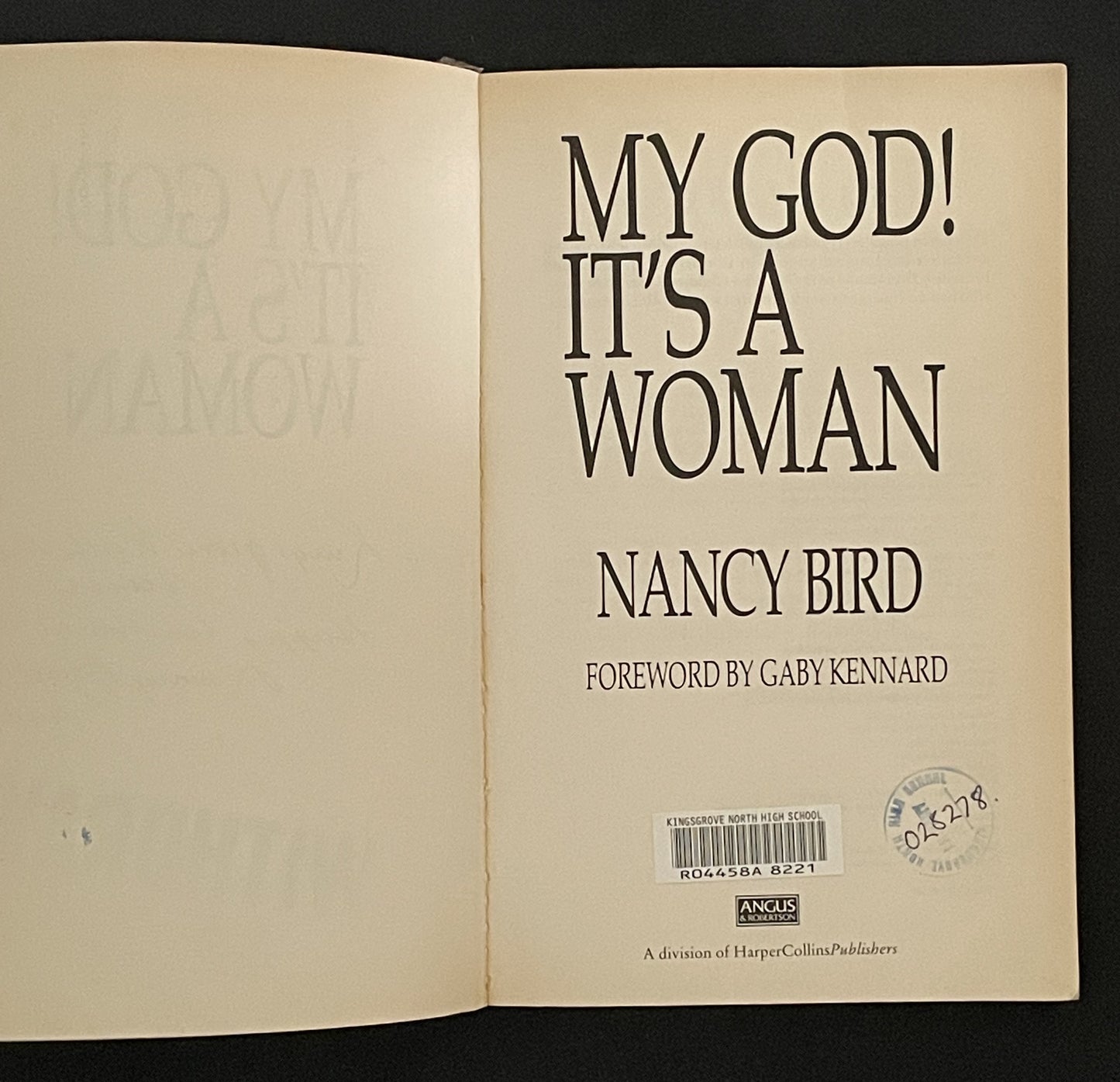 My God! It's a Woman by Nancy Bird