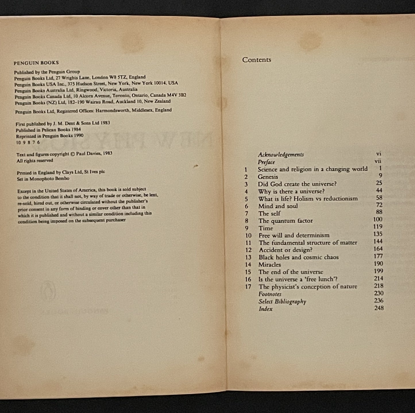 God and the New Physics by P. C. W. Davies, Paul Davies