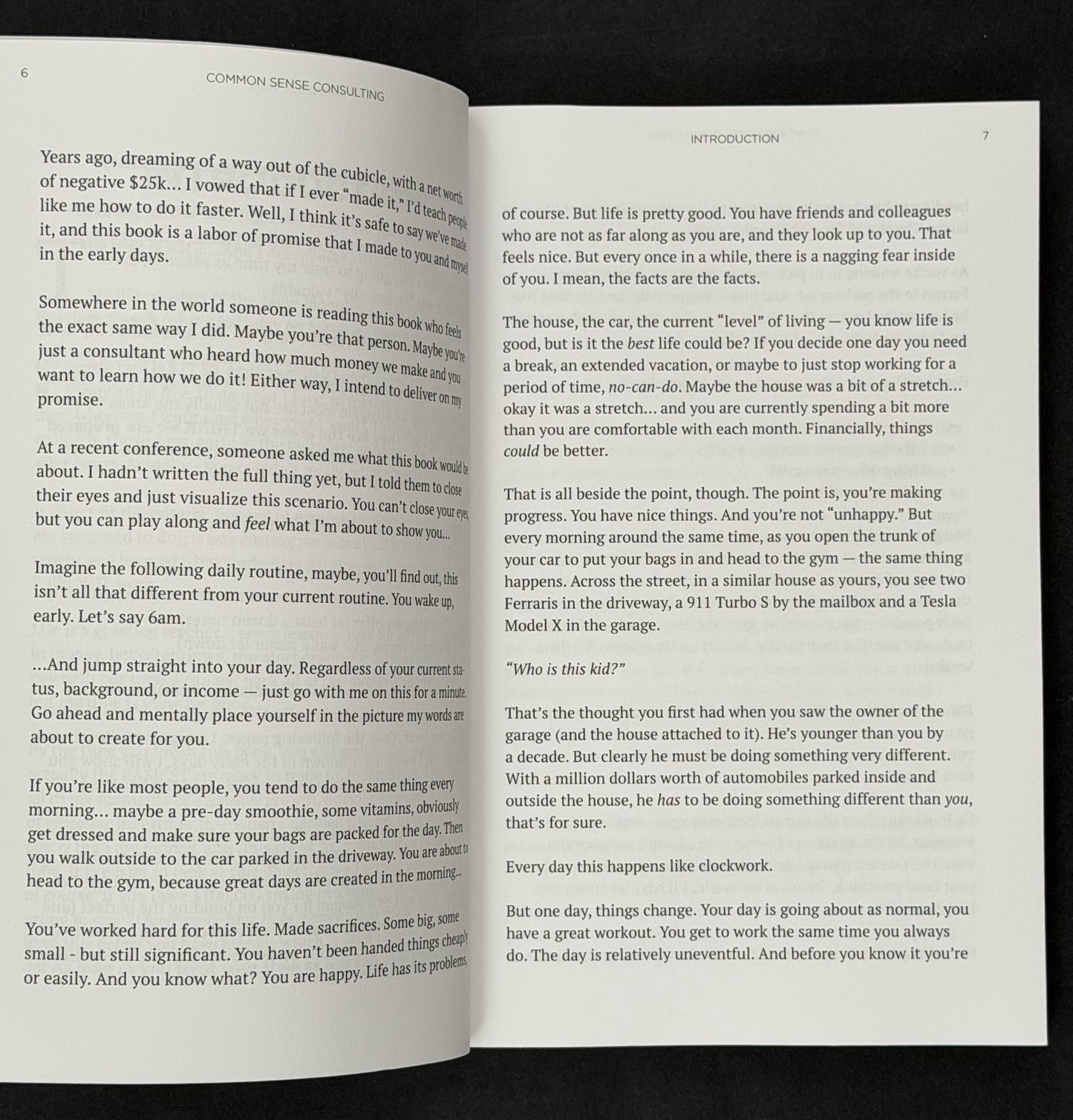 Common Sense Consulting by Taylor Welch and Chris Evans