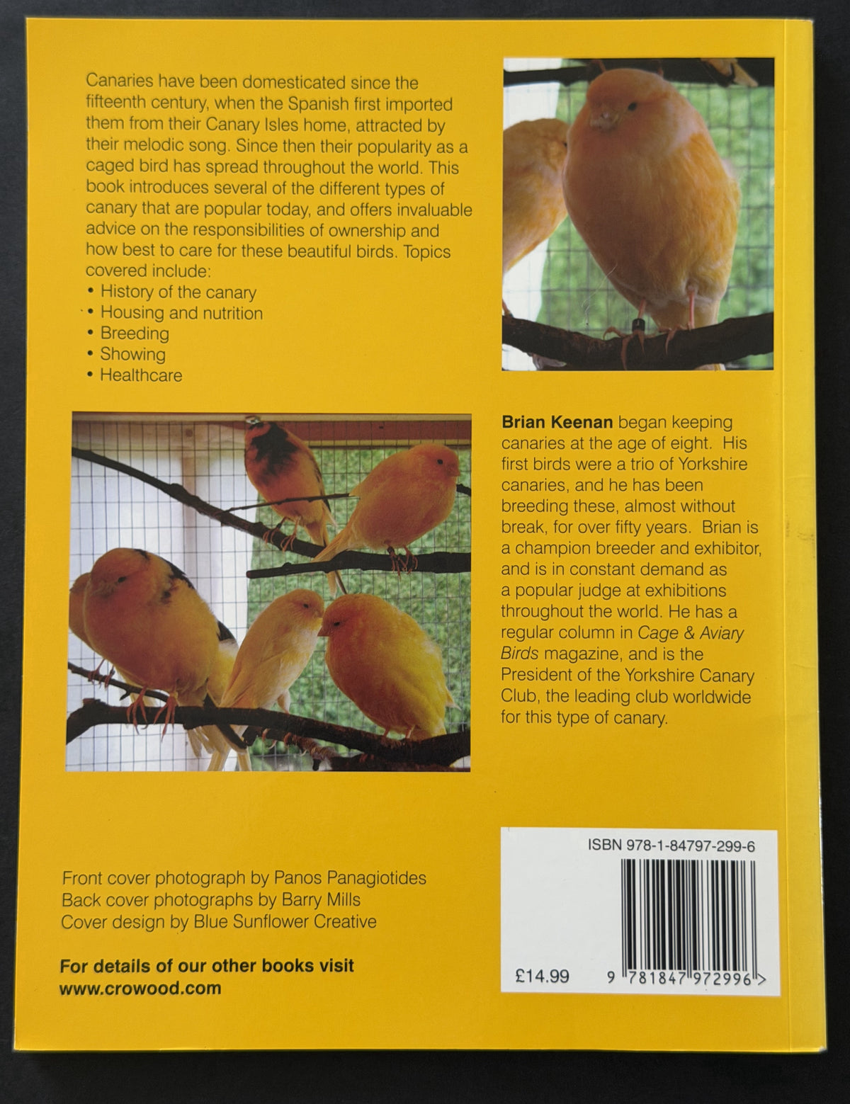 Keeping canaries by Brian Keenan