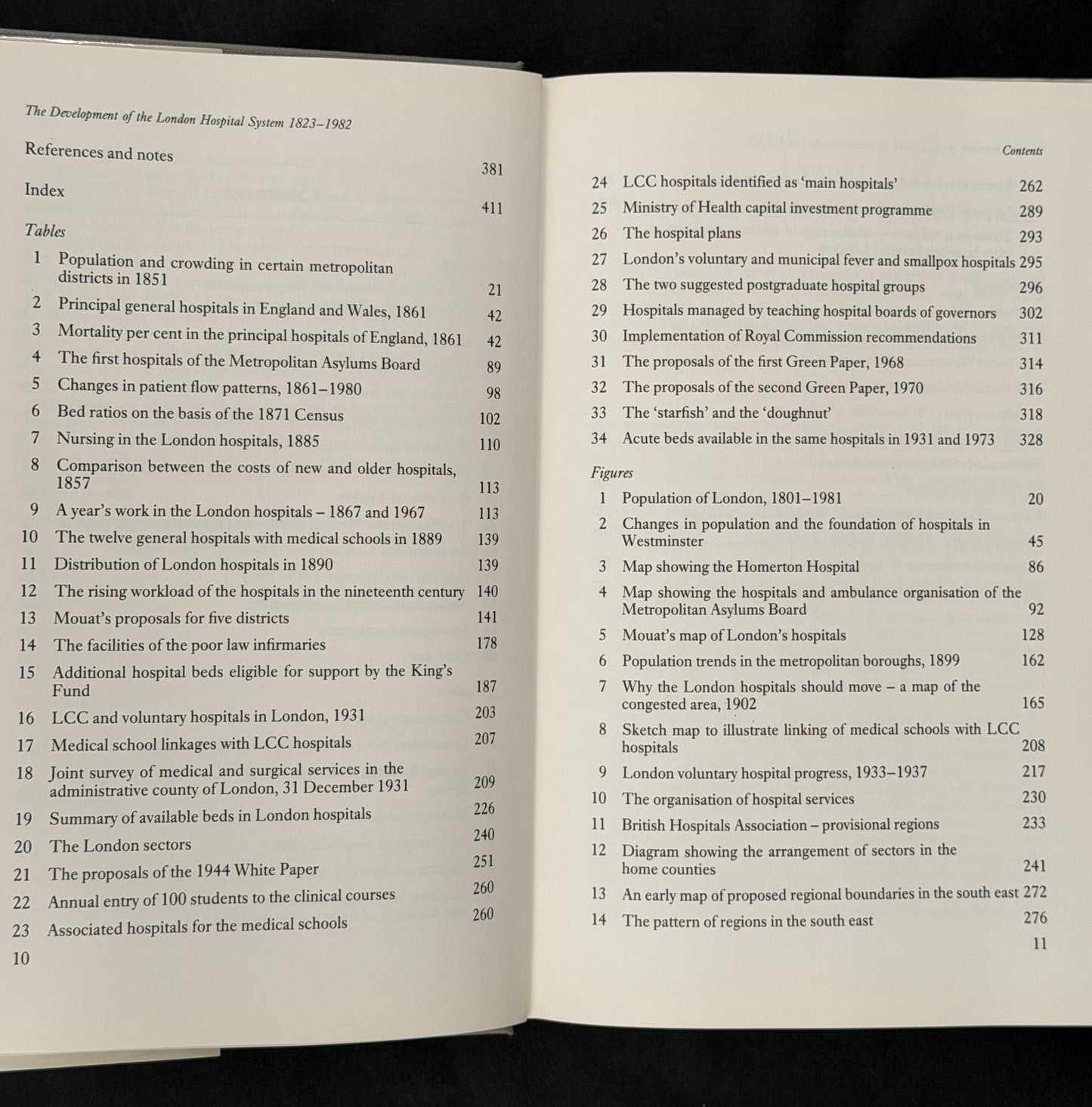 The Development of the London Hospital System, 1823-1982 by Geoffrey Rivett