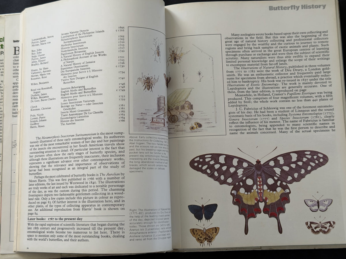 The illustrated encyclopedia of the butterfly world (A Salamander book)