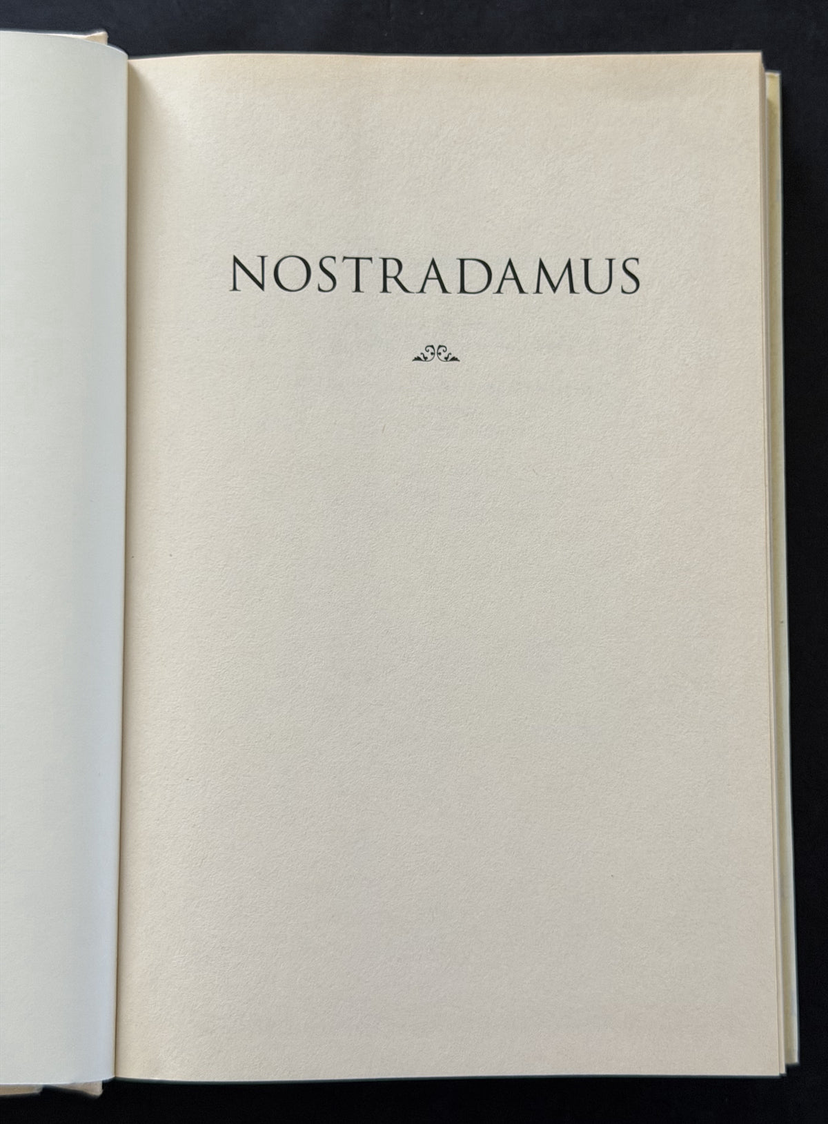 Nostradamus by Stéphane Gerson