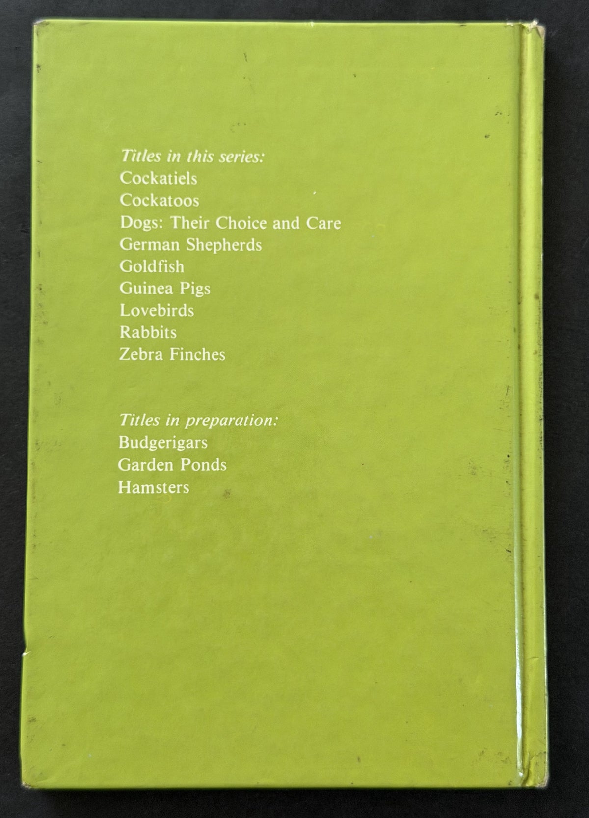 Beginner's guide to zebra finches by David Alderton