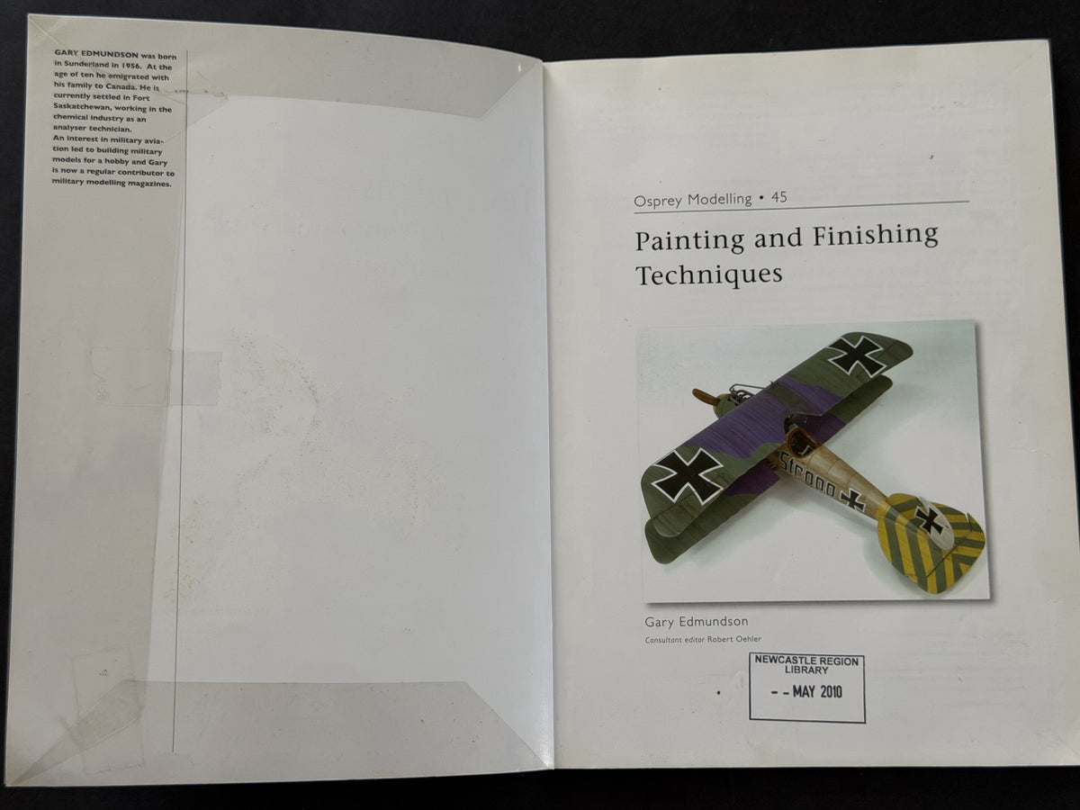 Painting and finishing techniques by Gary Edmundson