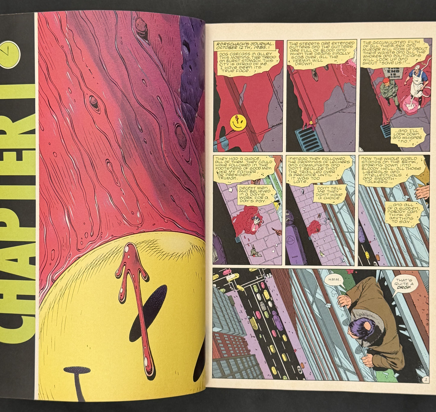 Watchmen by Alan Moore and Dave Gibbons