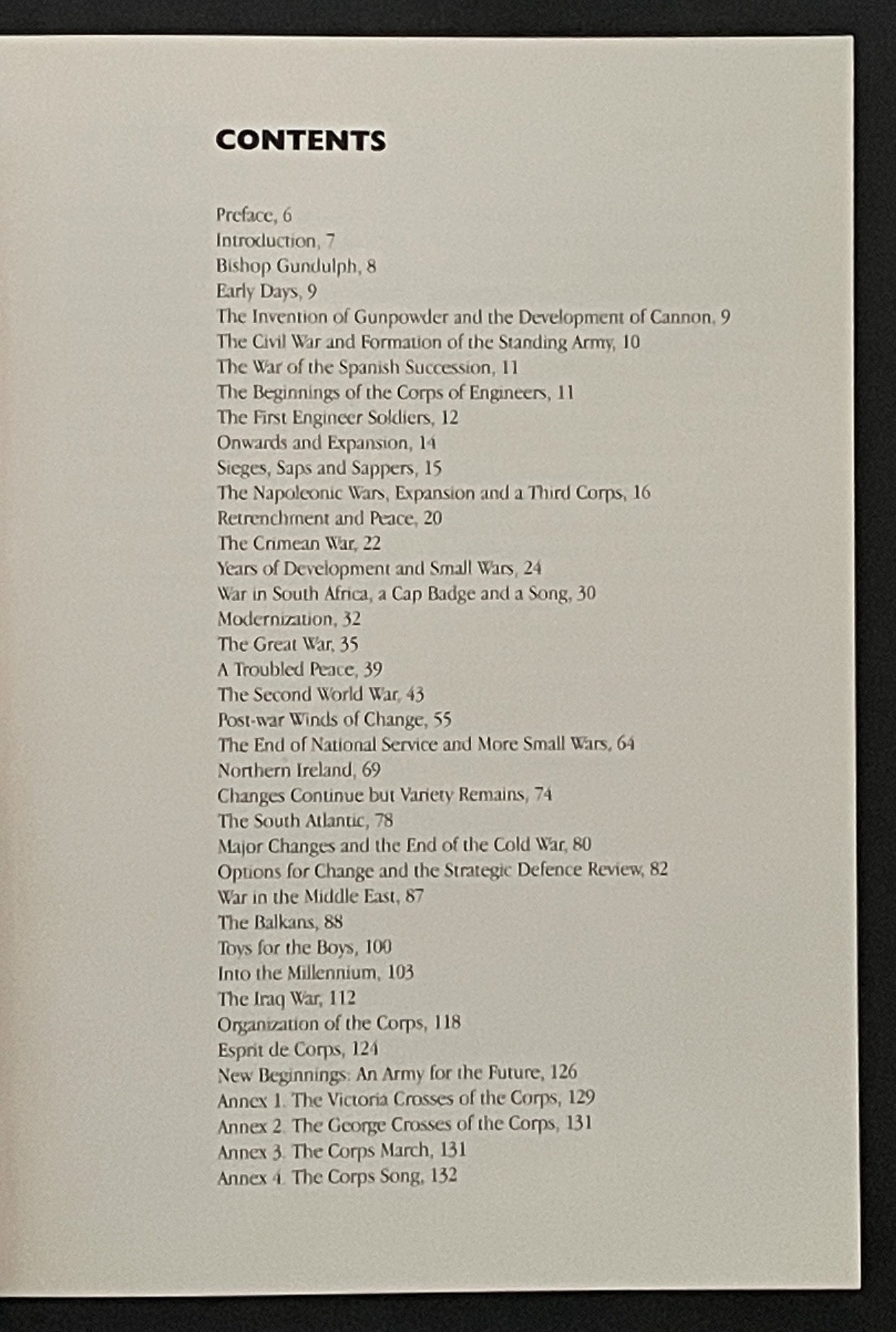 A Short History of the Corps of Royal Engineers by M. D. Cooper, David Gibbons