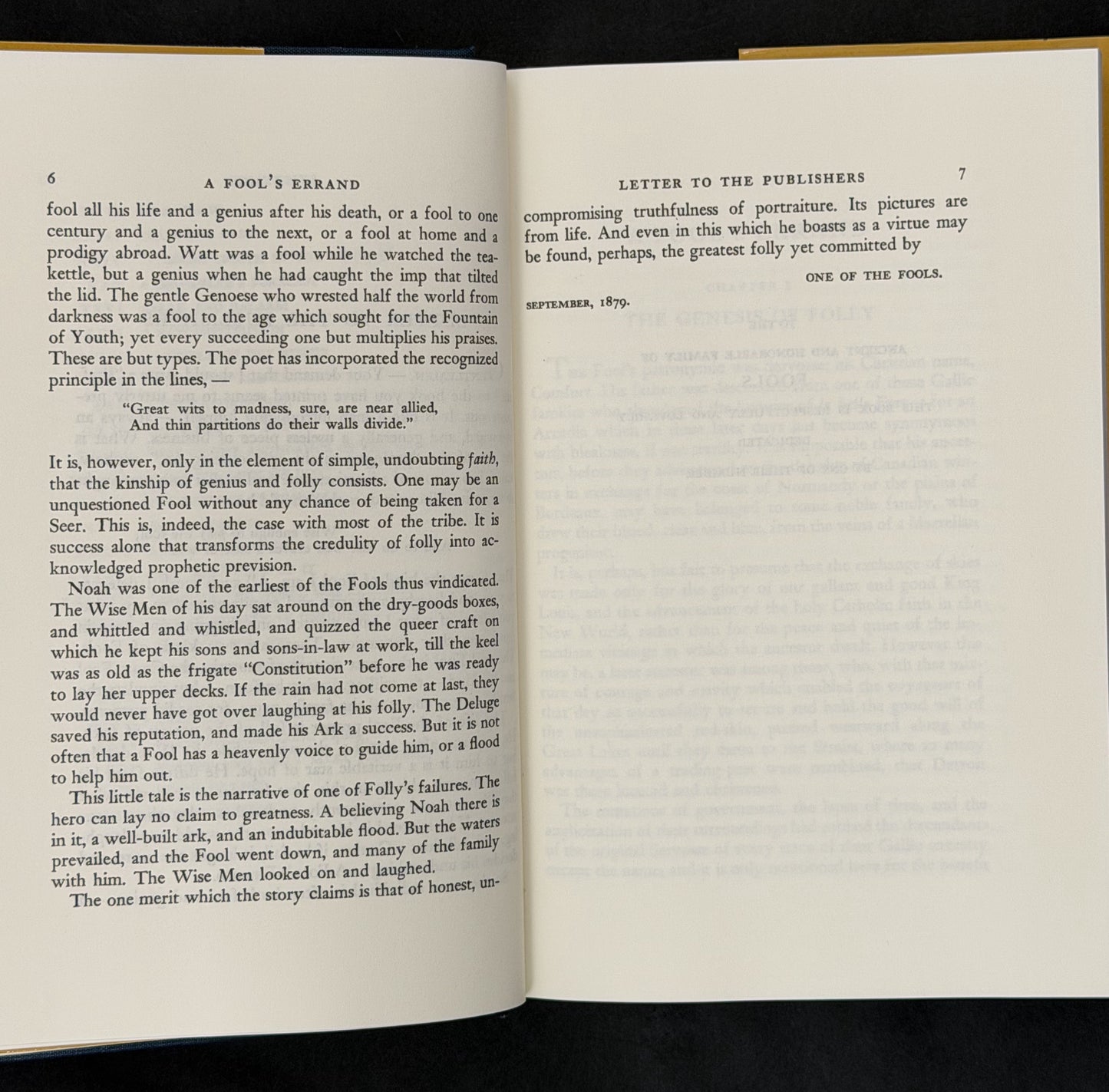A Fool's Errand: A Novel of the South During Reconstruction by Albion W. Tourgée