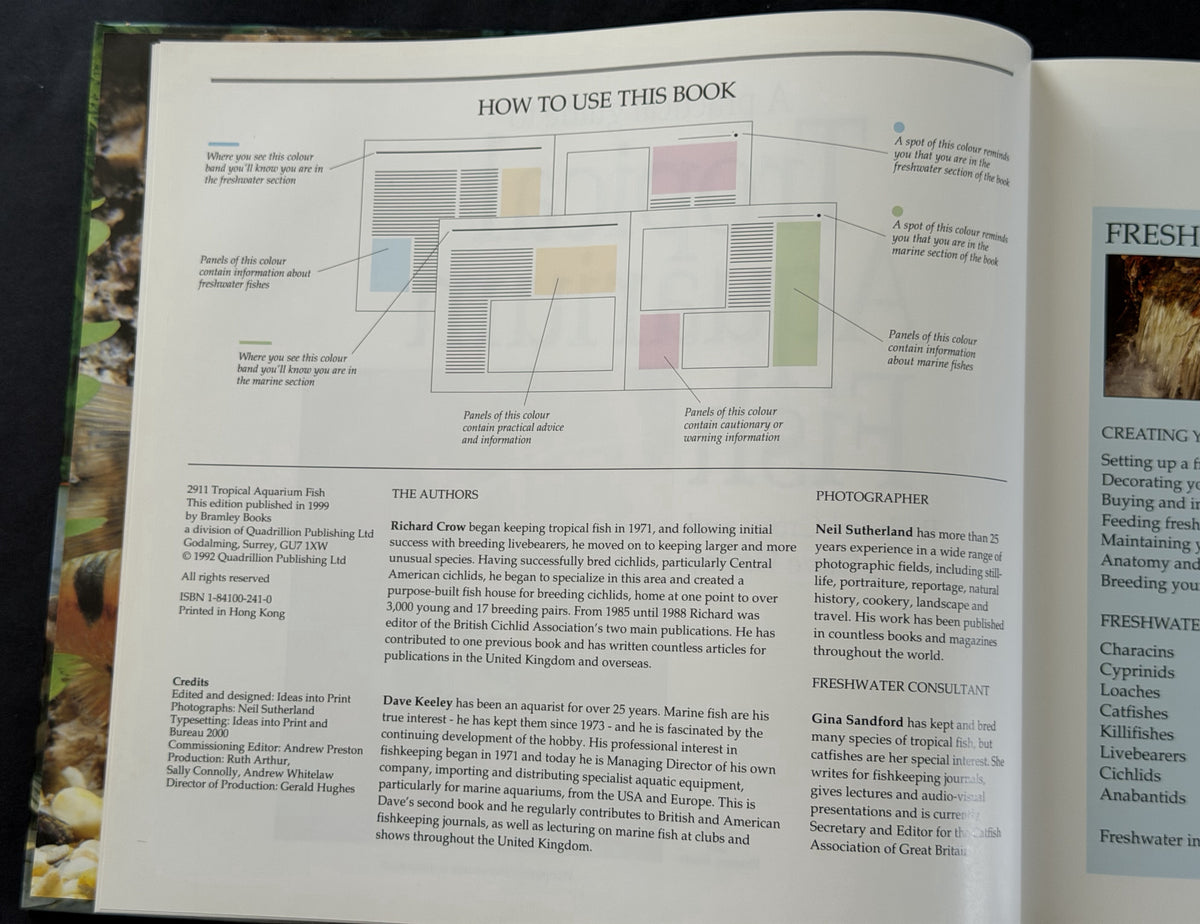 A Practical Guide to Tropical Aquarium Fish by Richard Crow & Dave Keele