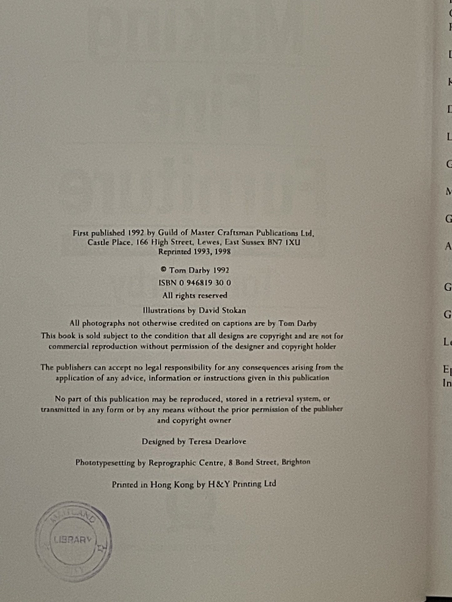 Making Fine Furniture by Tom Darby