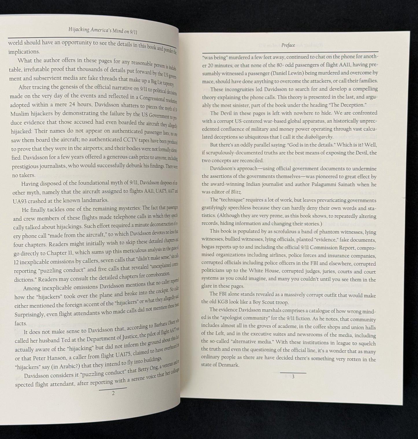 Hijacking America's Mind on 9/11 by Elias Davidsson