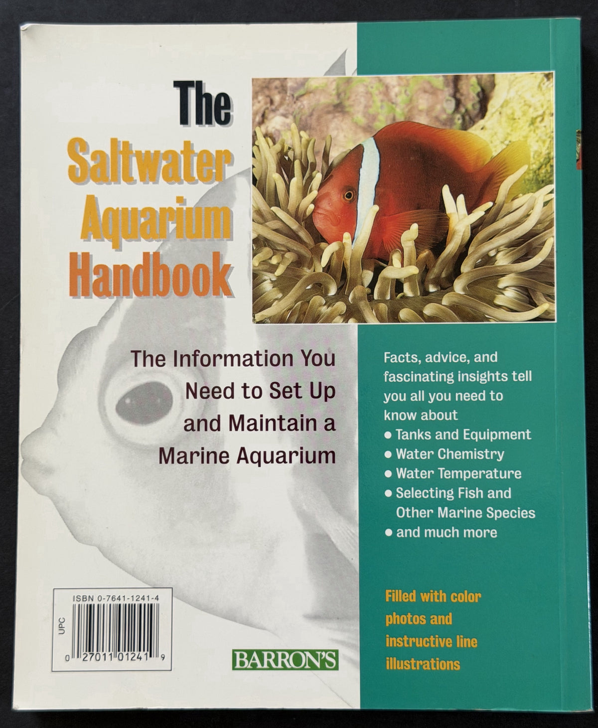 Saltwater Aquarium Handbook, The by George Blasiola