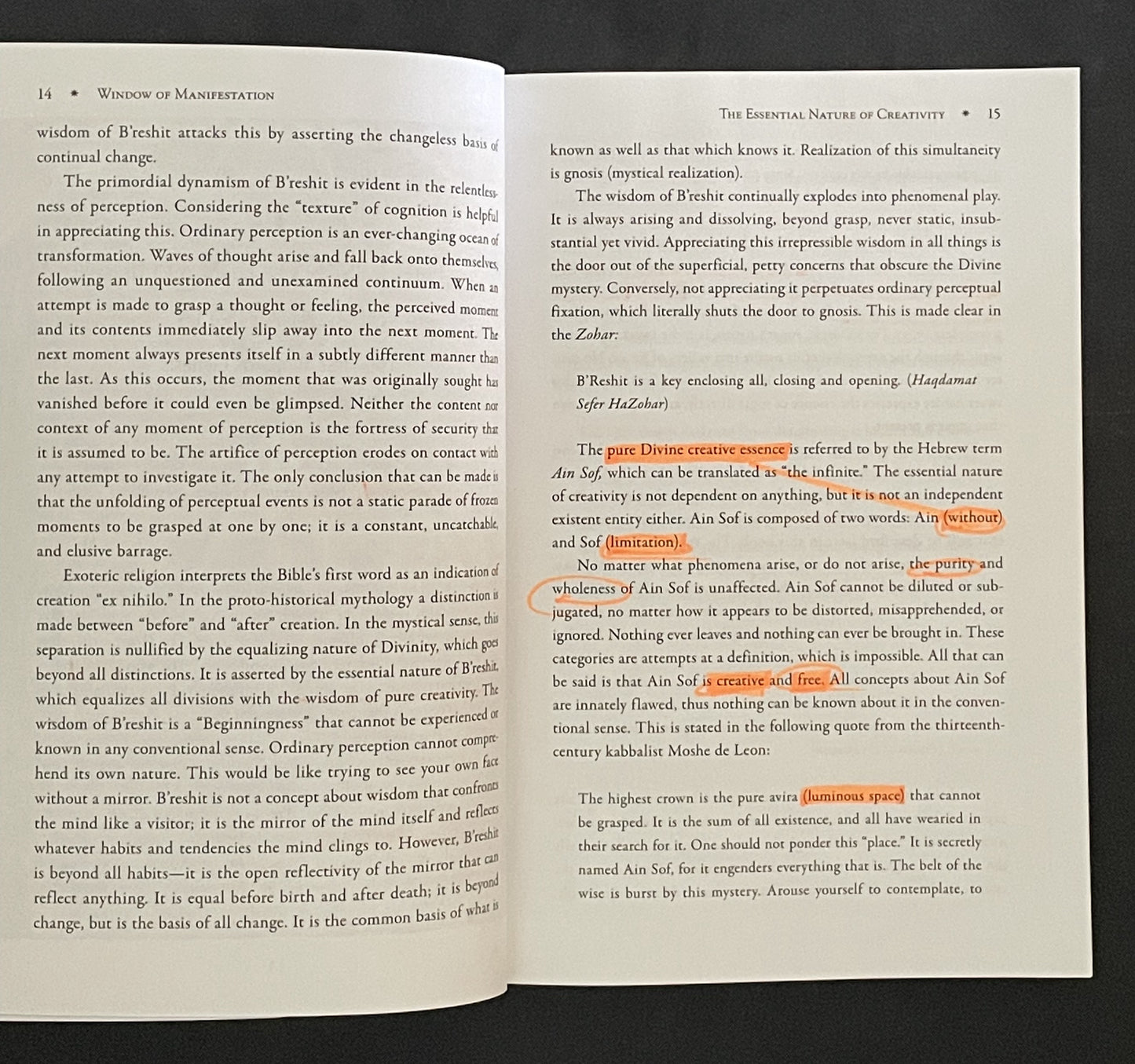 The Kabbalistic Mirror of Genesis by David Chaim Smith