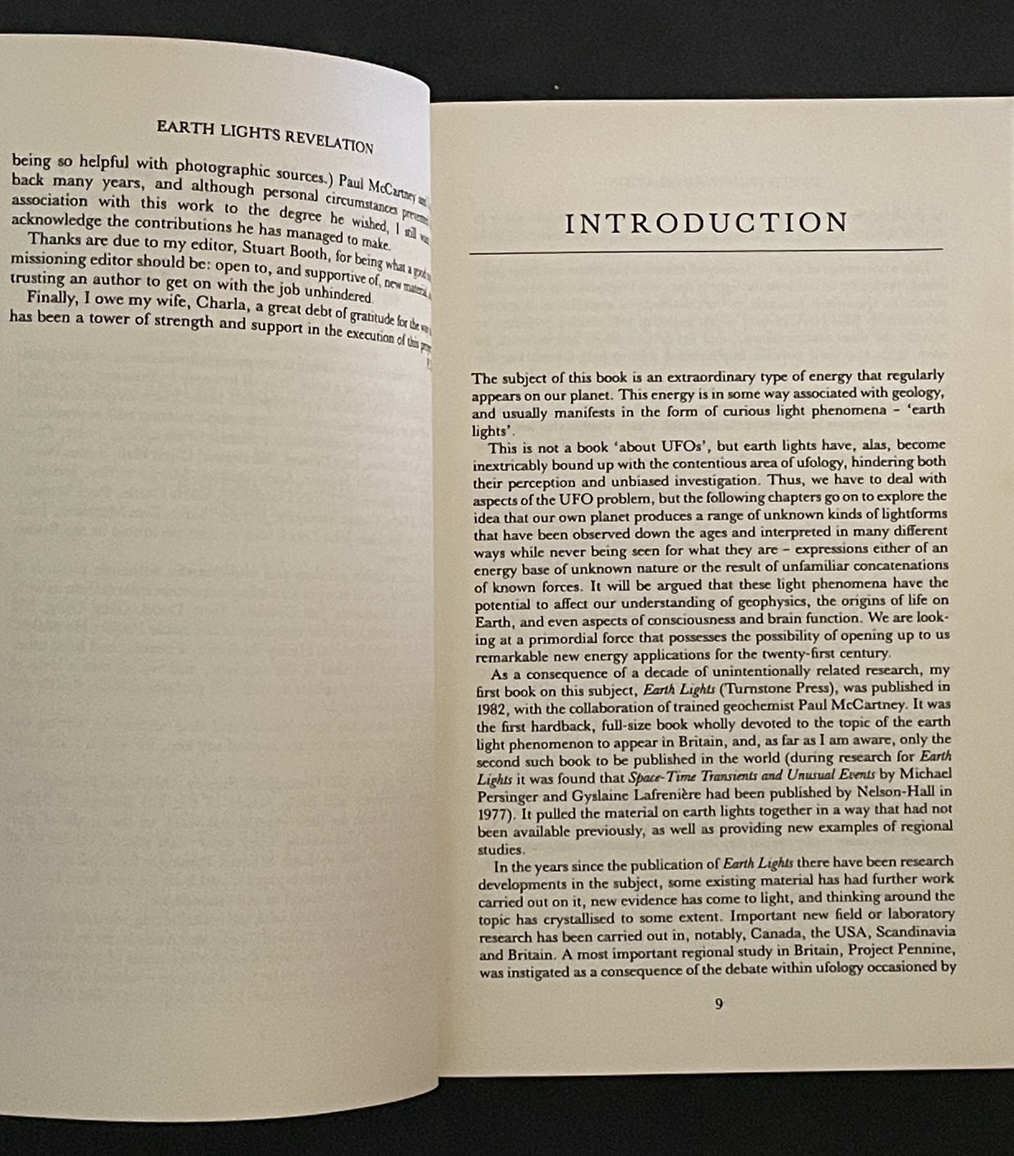 Earth Lights Revelation by Paul Devereux