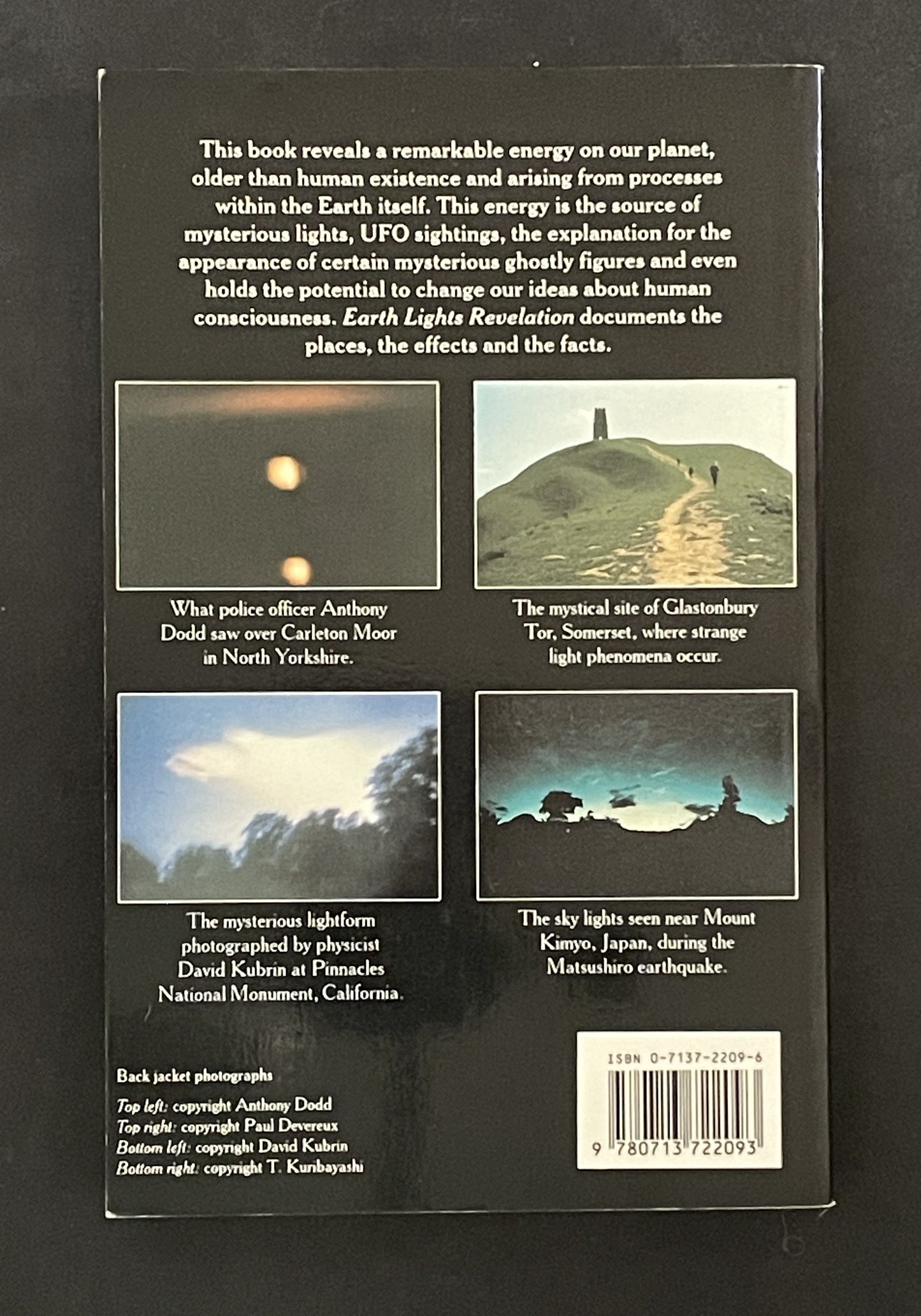 Earth Lights Revelation by Paul Devereux