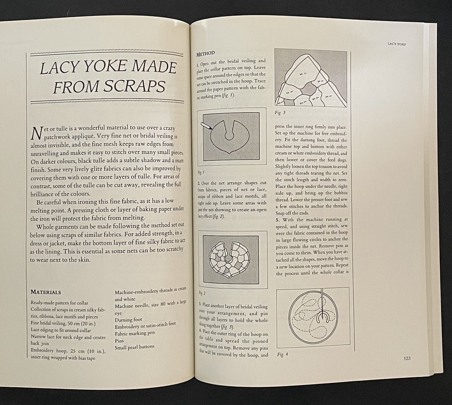 The Fine Art of Machine Embroidery by Kristen Dibbs