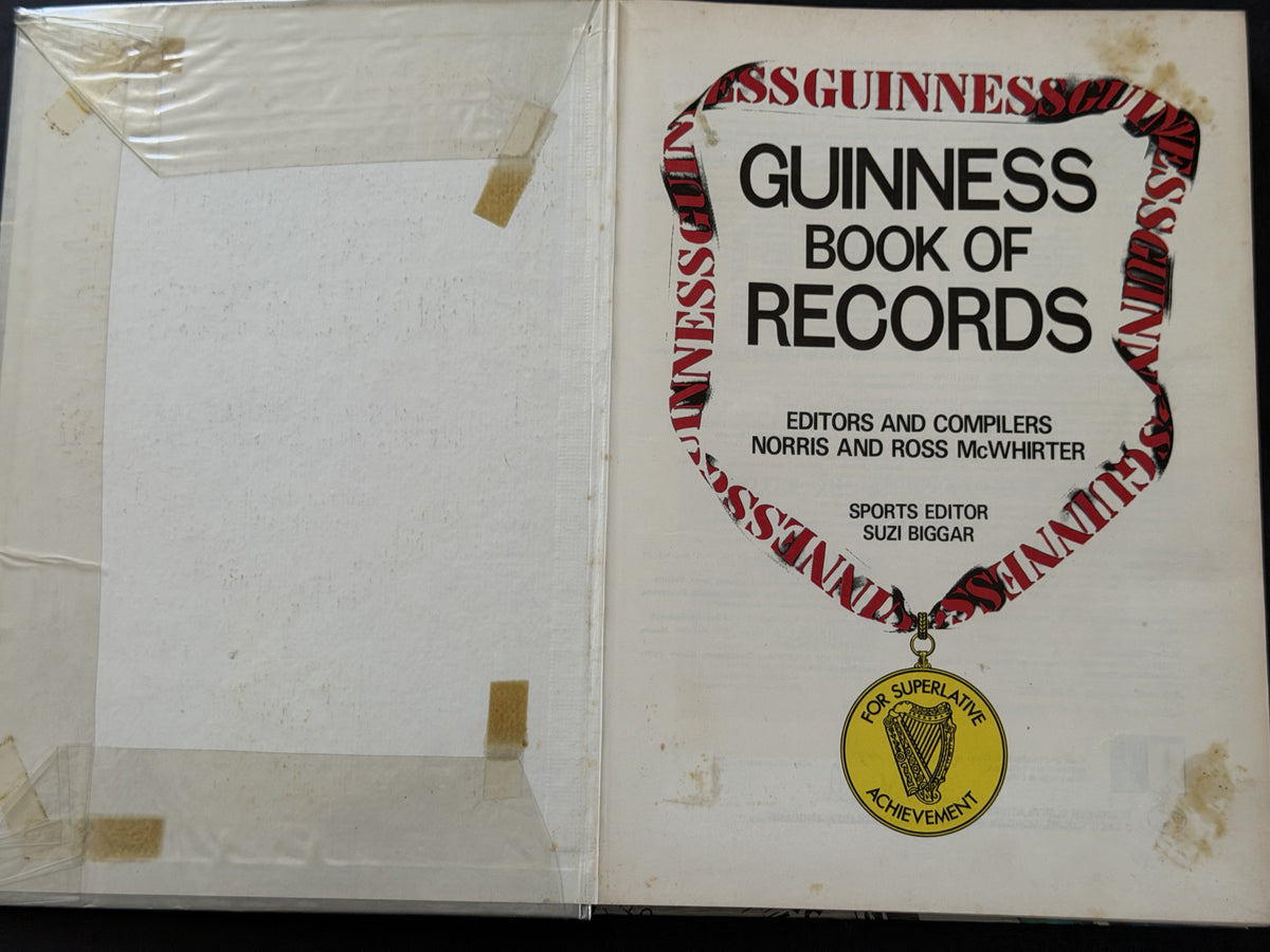 Guinness Book of Records by Norris and Ross McWhirter