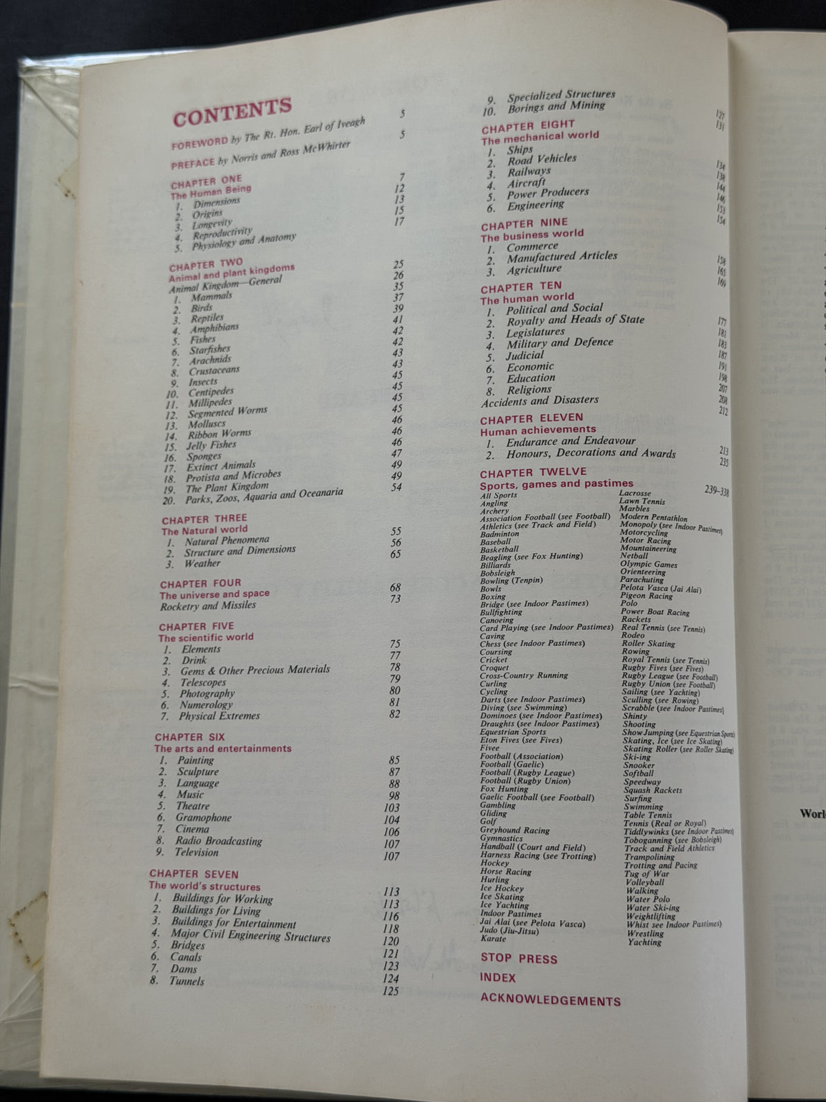 Guinness Book of Records by Norris and Ross McWhirter
